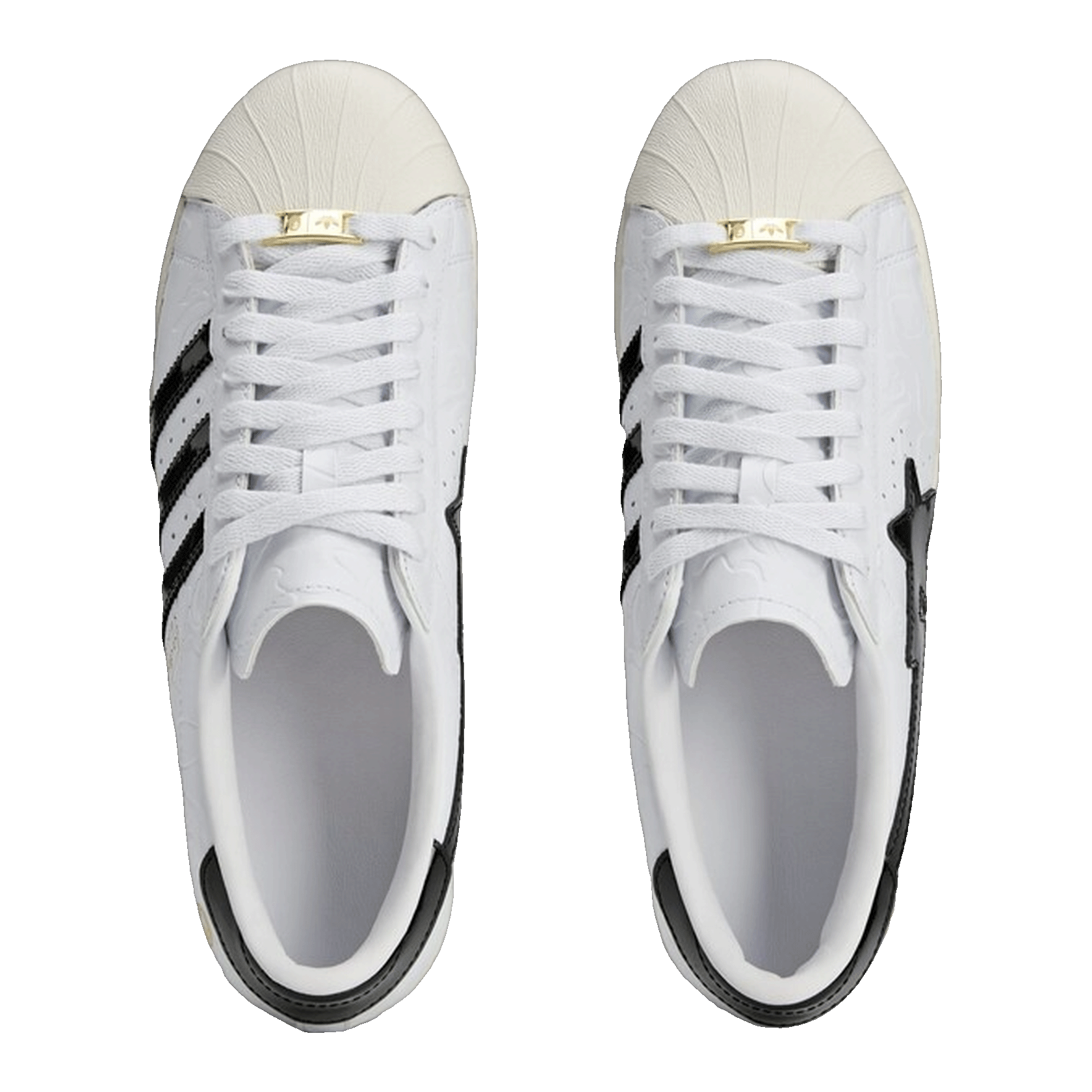 adidas Superstar Vintage Bape White Black Oben JR2701