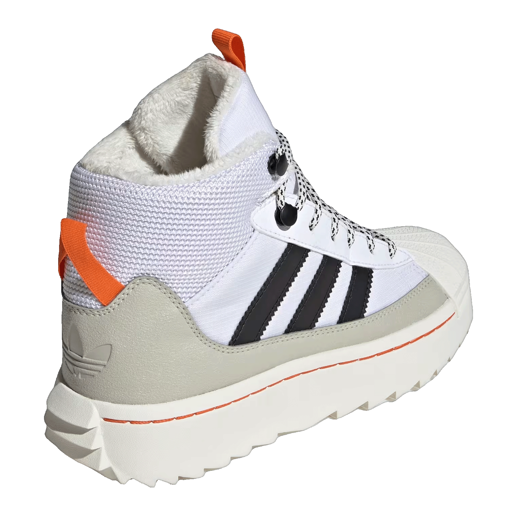 adidas Superstar Winter Trek Cloud White Core Black Putty Grey (GS) Back IG4316