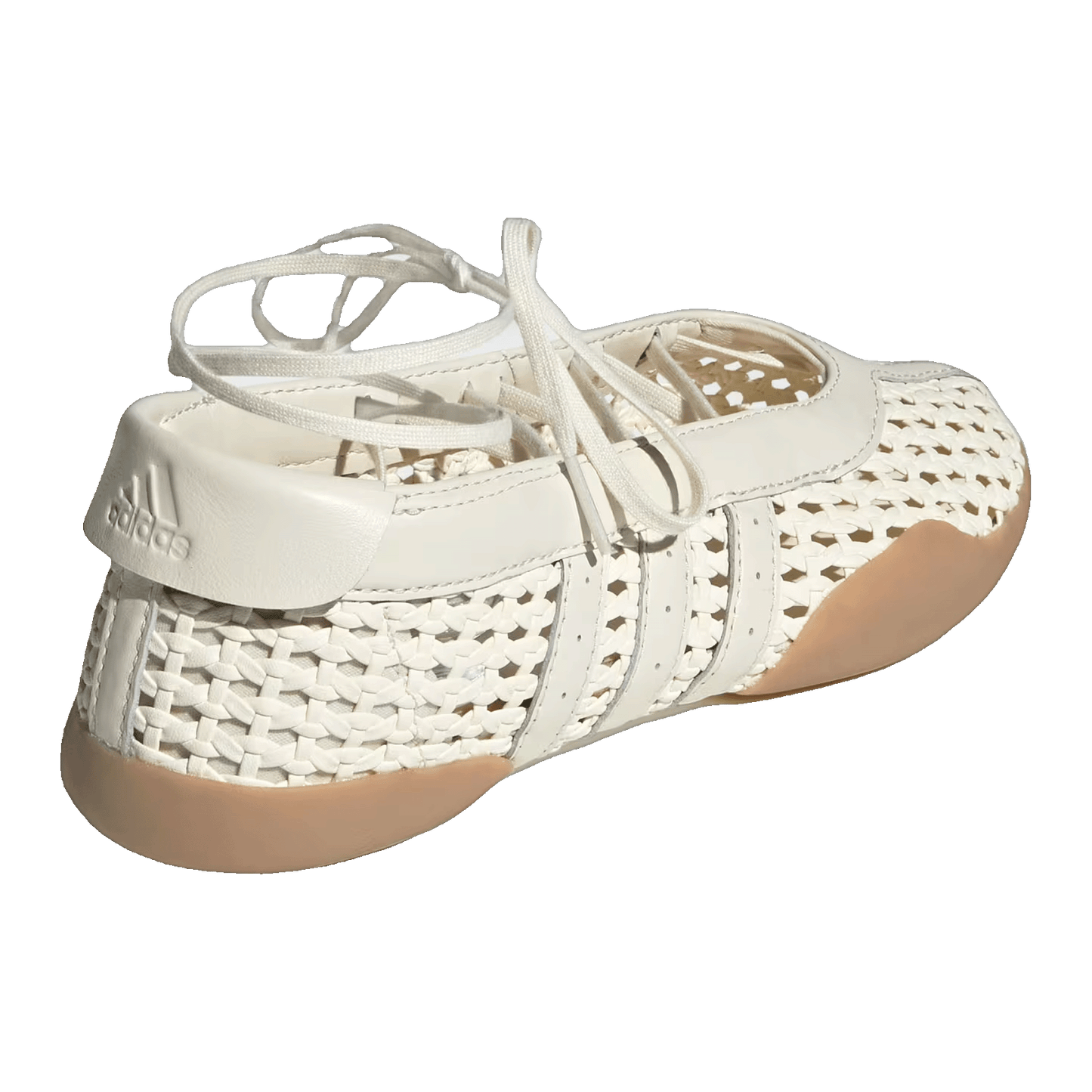 adidas Taekwondo Mei Ballet Basketweave Cream White (W) Back KI3582