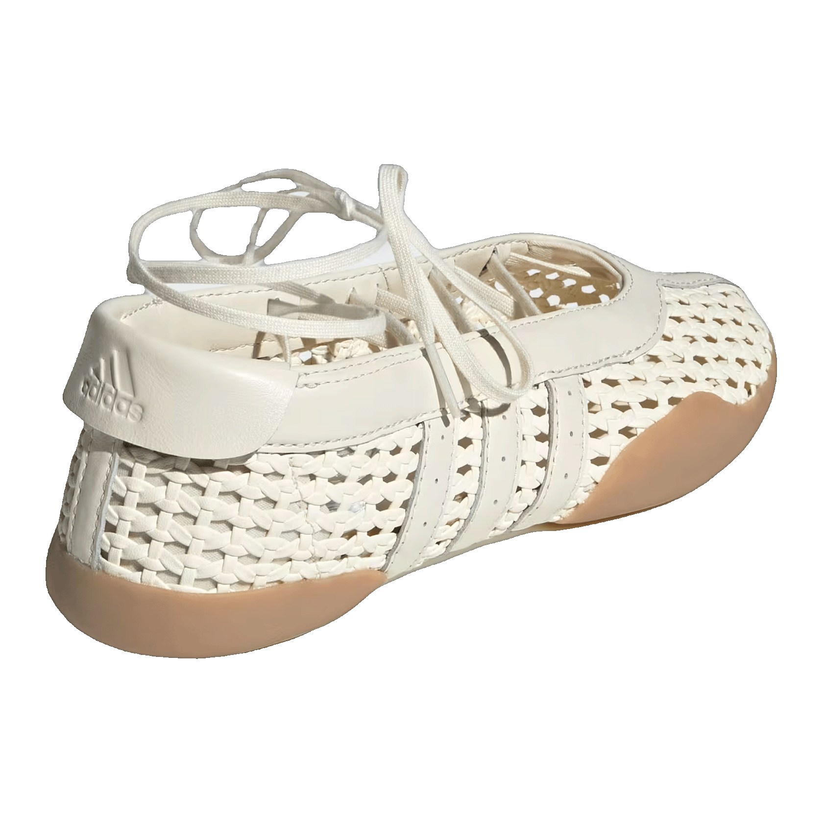 adidas Taekwondo Mei Ballet Basketweave Cream White (W) Back KI3582