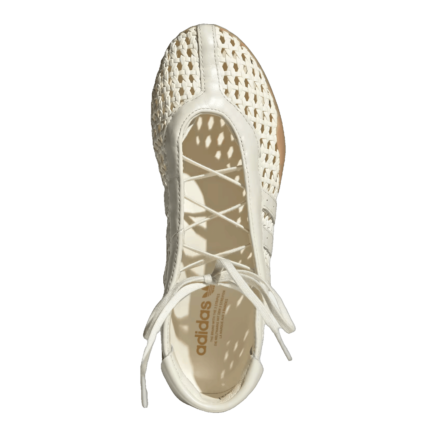 adidas Taekwondo Mei Ballet Basketweave Cream White (W) Oben KI3582