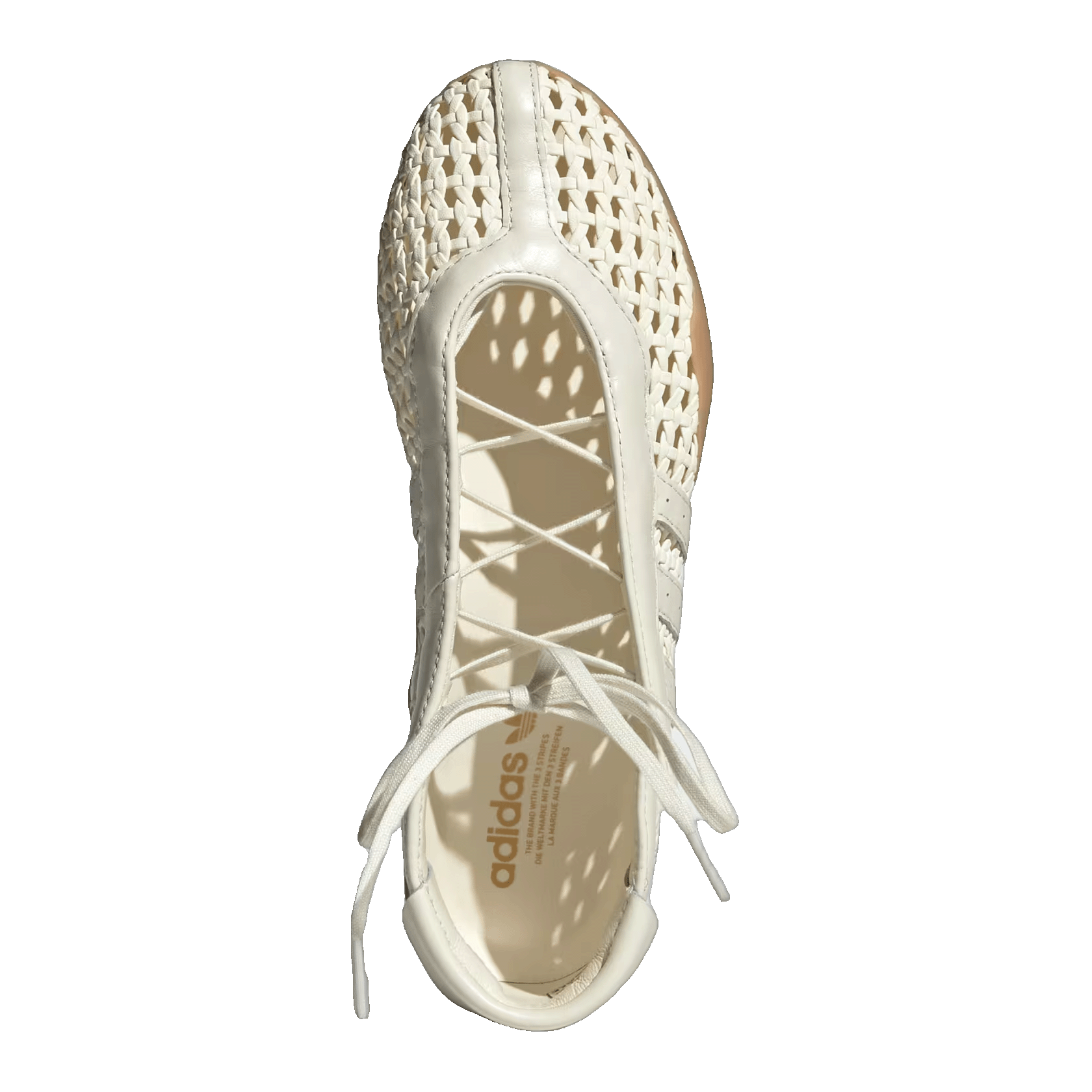 adidas Taekwondo Mei Ballet Basketweave Cream White (W) Oben KI3582