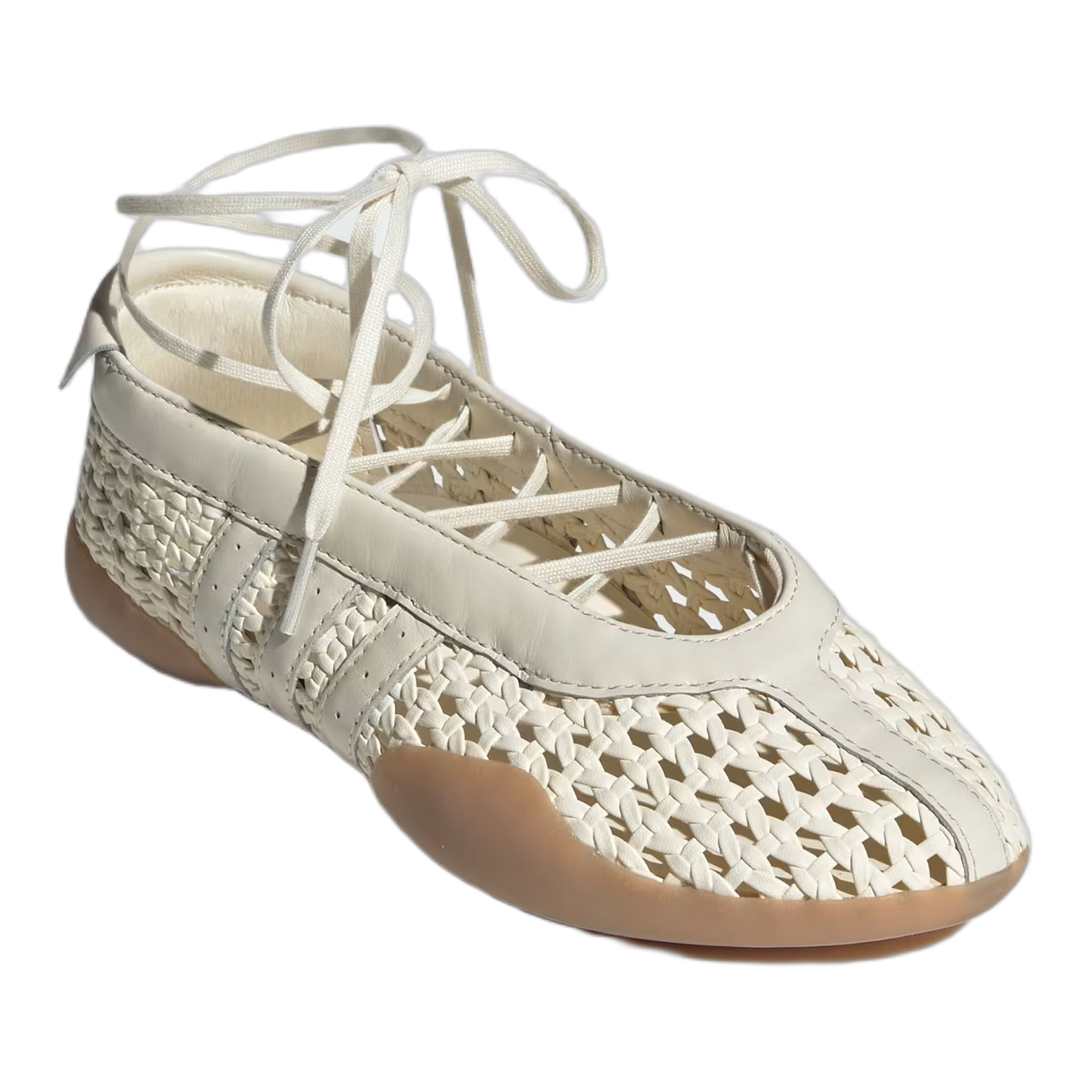 adidas Taekwondo Mei Ballet Basketweave Cream White (W) Side KI3582