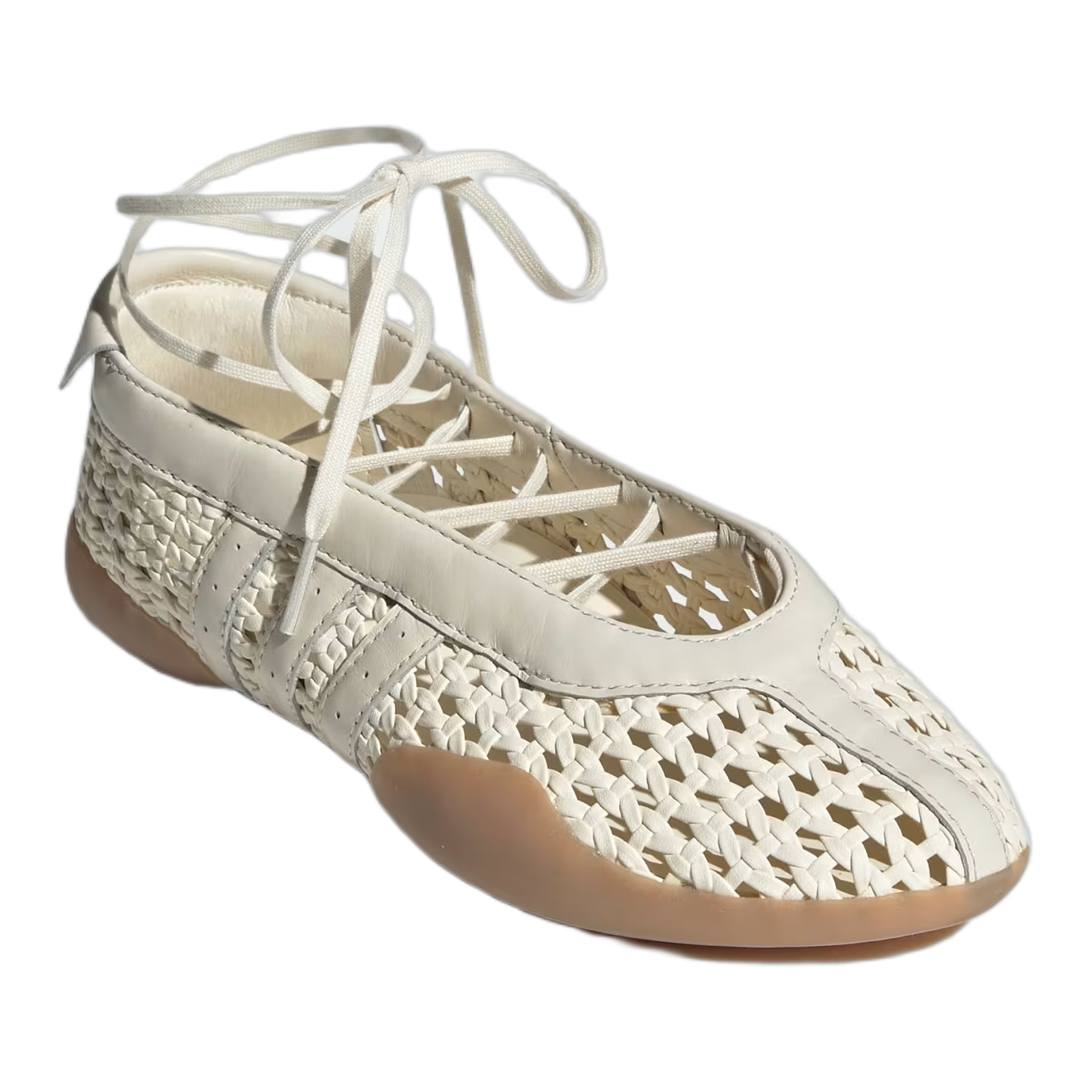 adidas Taekwondo Mei Ballet Basketweave Cream White (W) Side KI3582