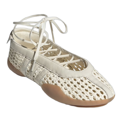 adidas Taekwondo Mei Ballet Basketweave Cream White (W) Side KI3582