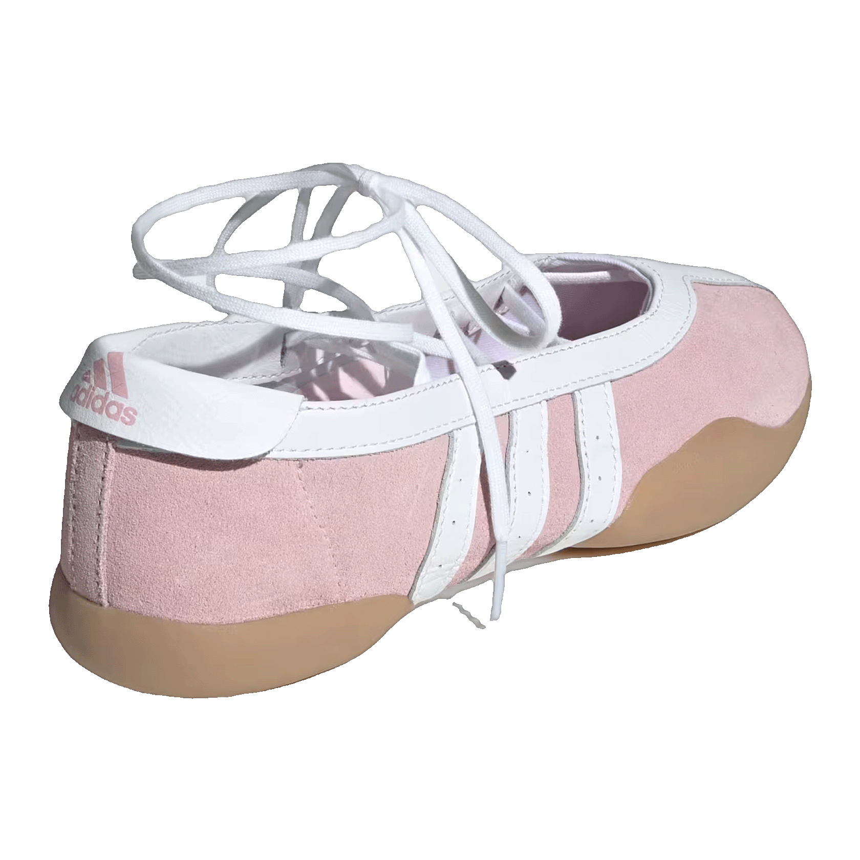 adidas Taekwondo Mei Ballet Clear Pink White (W) Back JQ6434