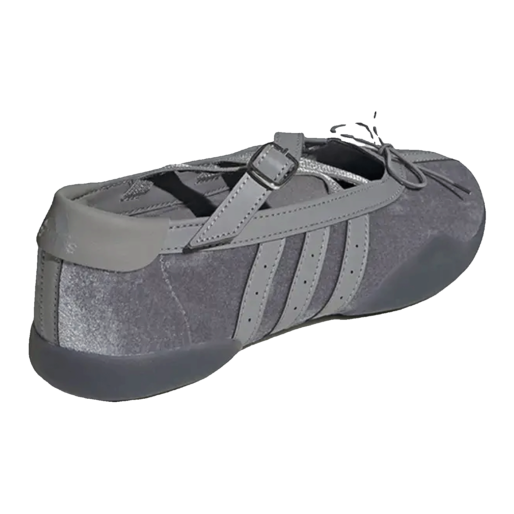 adidas Taekwondo Mei Ballet Grey Velour (W) Back JR4487