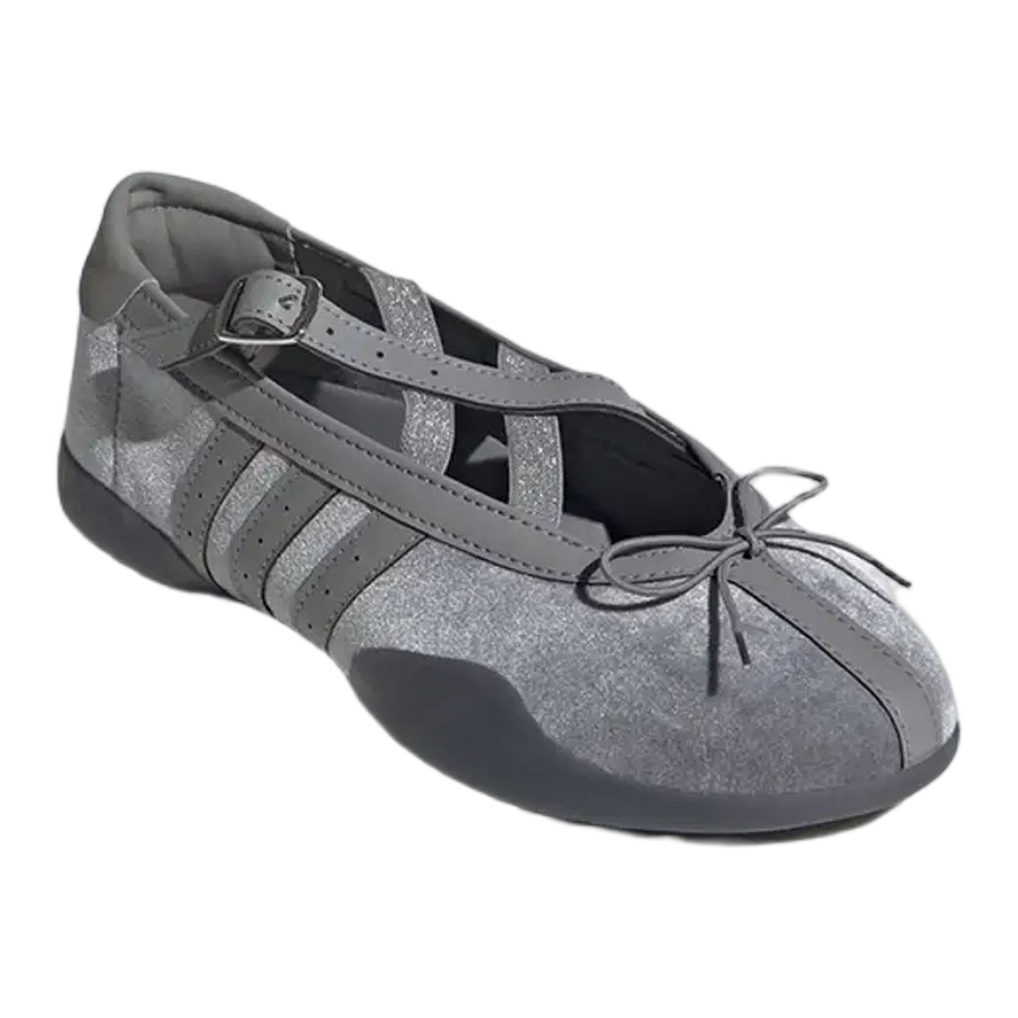 adidas Taekwondo Mei Ballet Grey Velour (W) Side JR4487