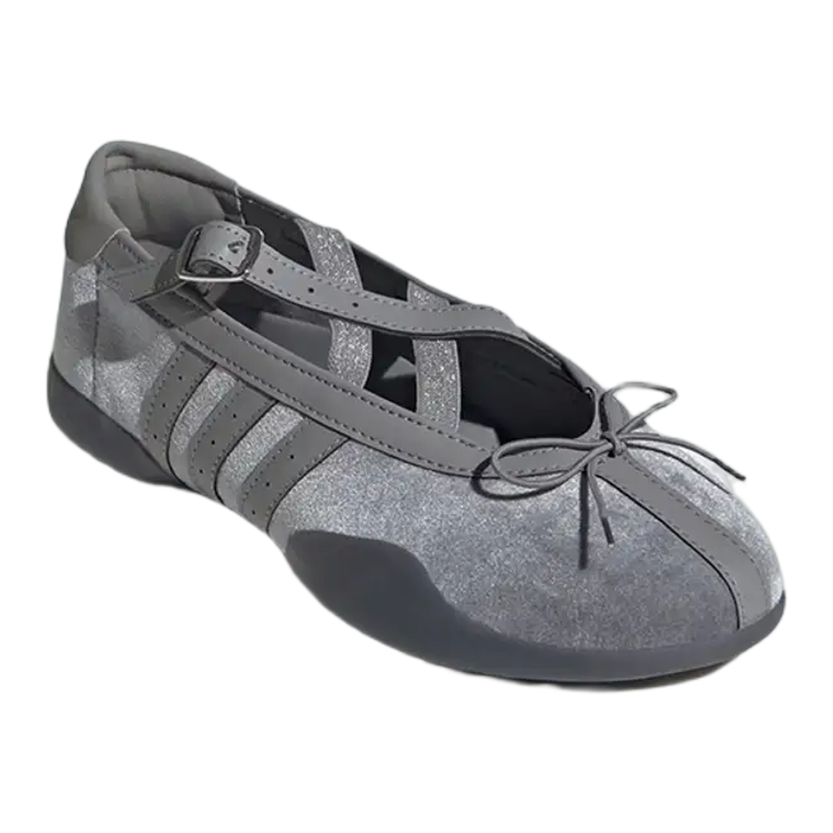 adidas Taekwondo Mei Ballet Grey Velour (W) Side JR4487