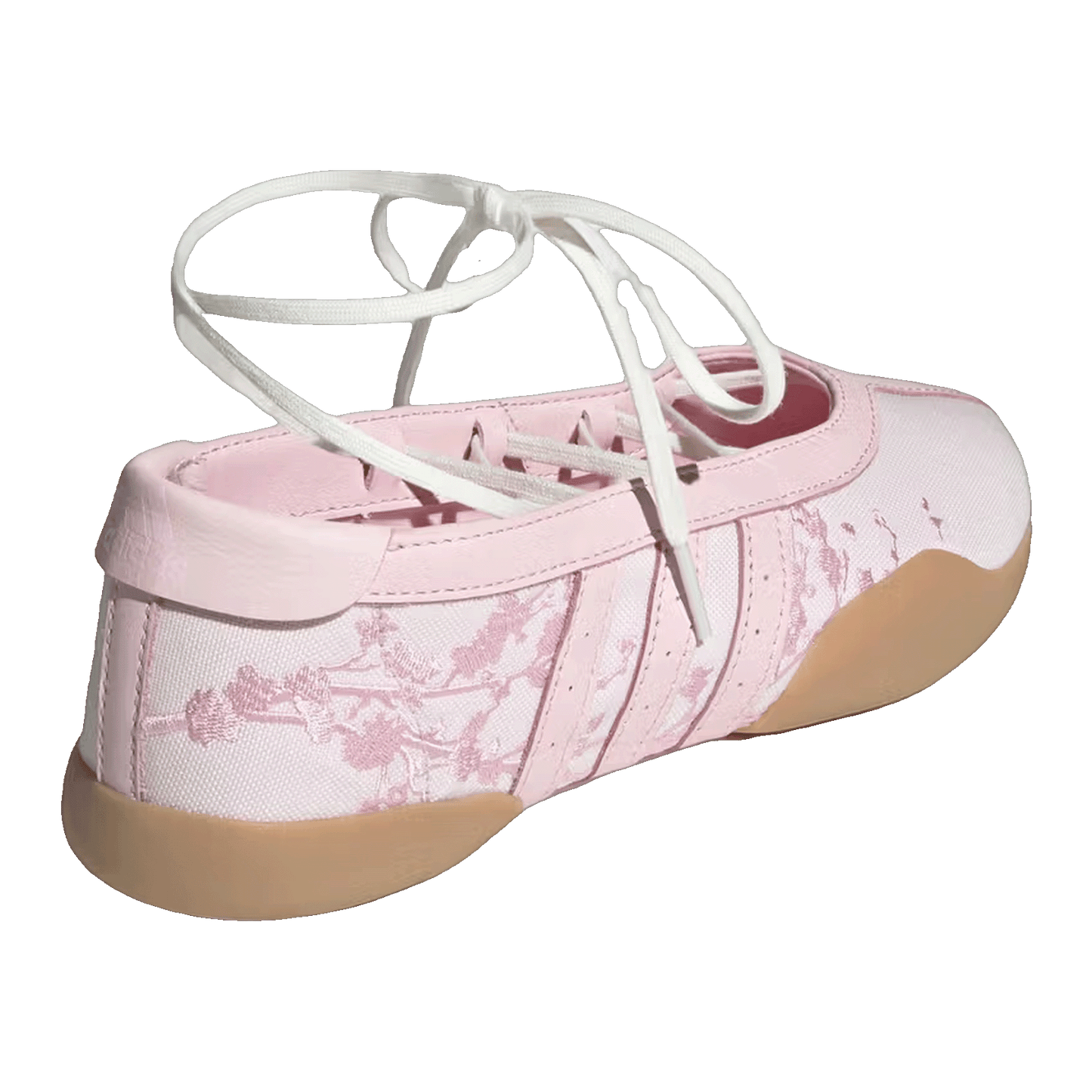adidas Taekwondo Mei Ballet Pink Floral Embroidery (W) Back JQ9676