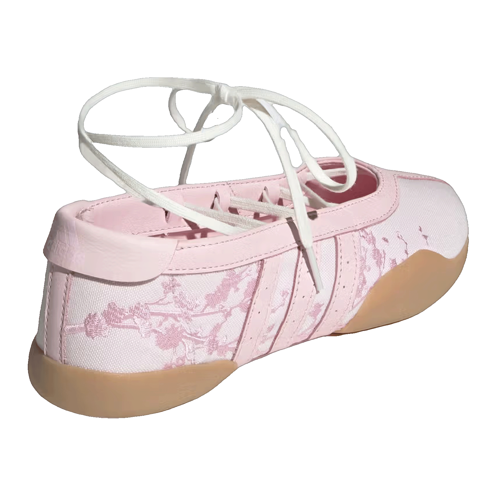 adidas Taekwondo Mei Ballet Pink Floral Embroidery (W) Back JQ9676
