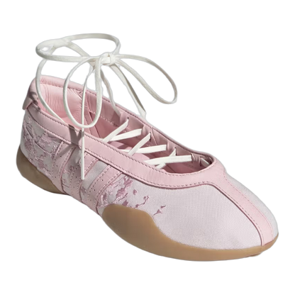 adidas Taekwondo Mei Ballet Pink Floral Embroidery (W) Side JQ9676