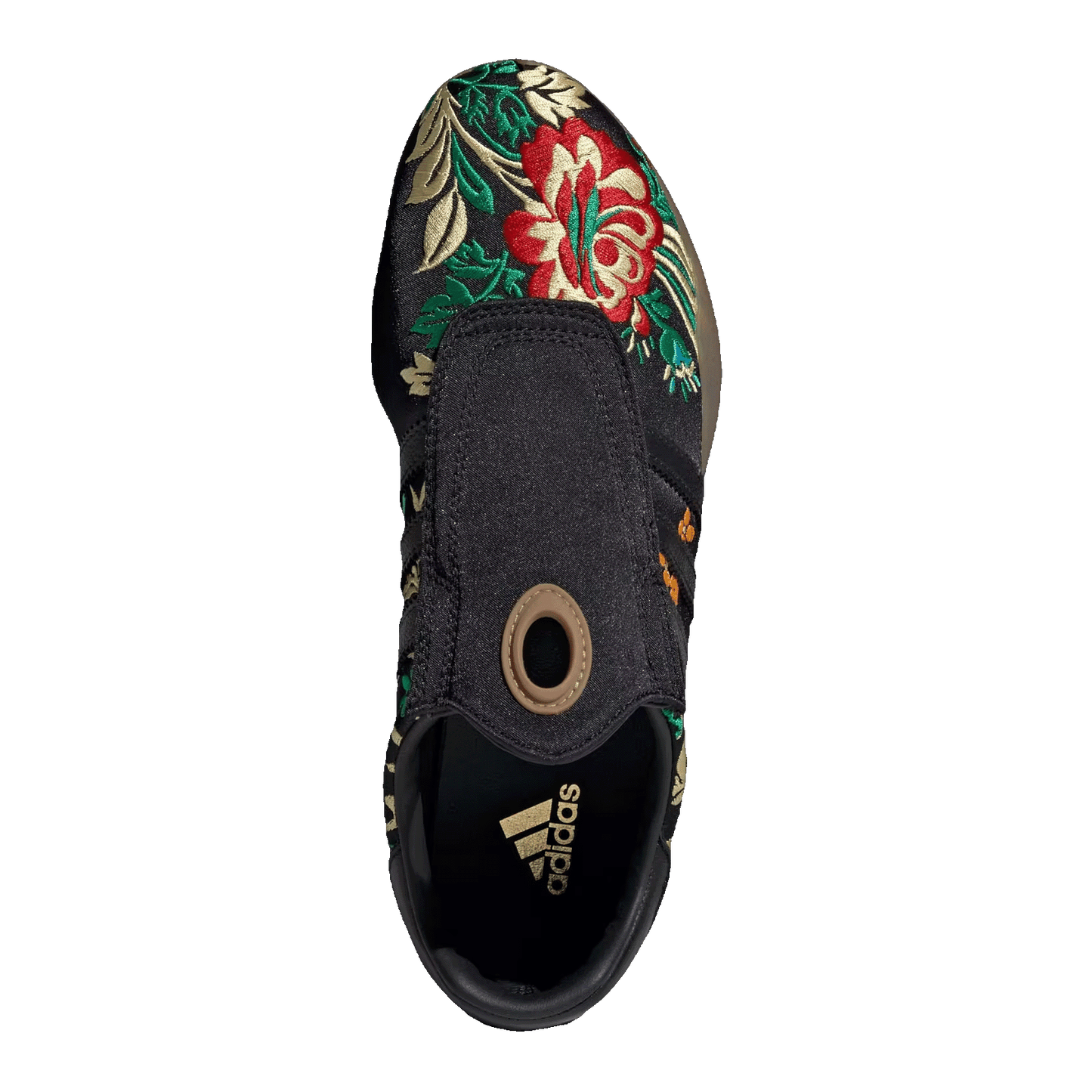 adidas Taekwondo Mei Black Floral Embroidered (W) Oben JR6018