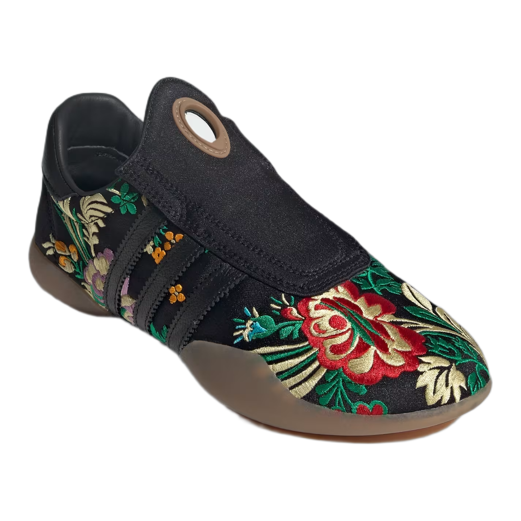 adidas Taekwondo Mei Black Floral Embroidered (W) Side JR6018