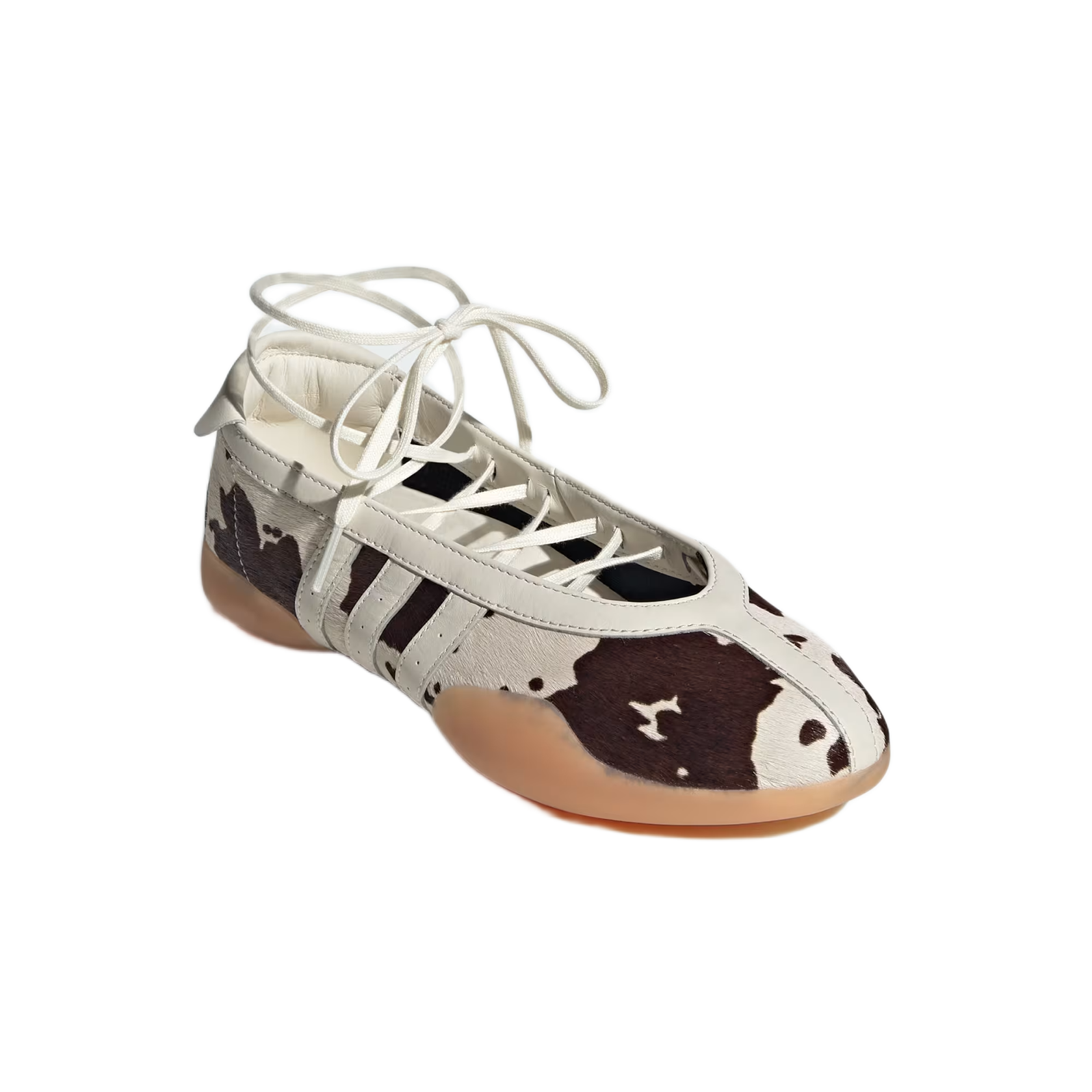 adidas Taekwondo Mei Cow Print Aurora Coffee (W) Side KJ0229