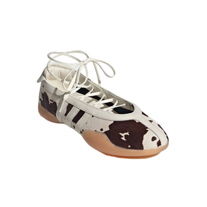 adidas Taekwondo Mei Cow Print Aurora Coffee (W) Side KJ0229
