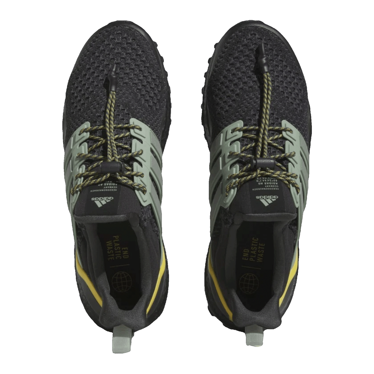 adidas Ultra Boost 1.0 Black Silver Green Carbon Oben