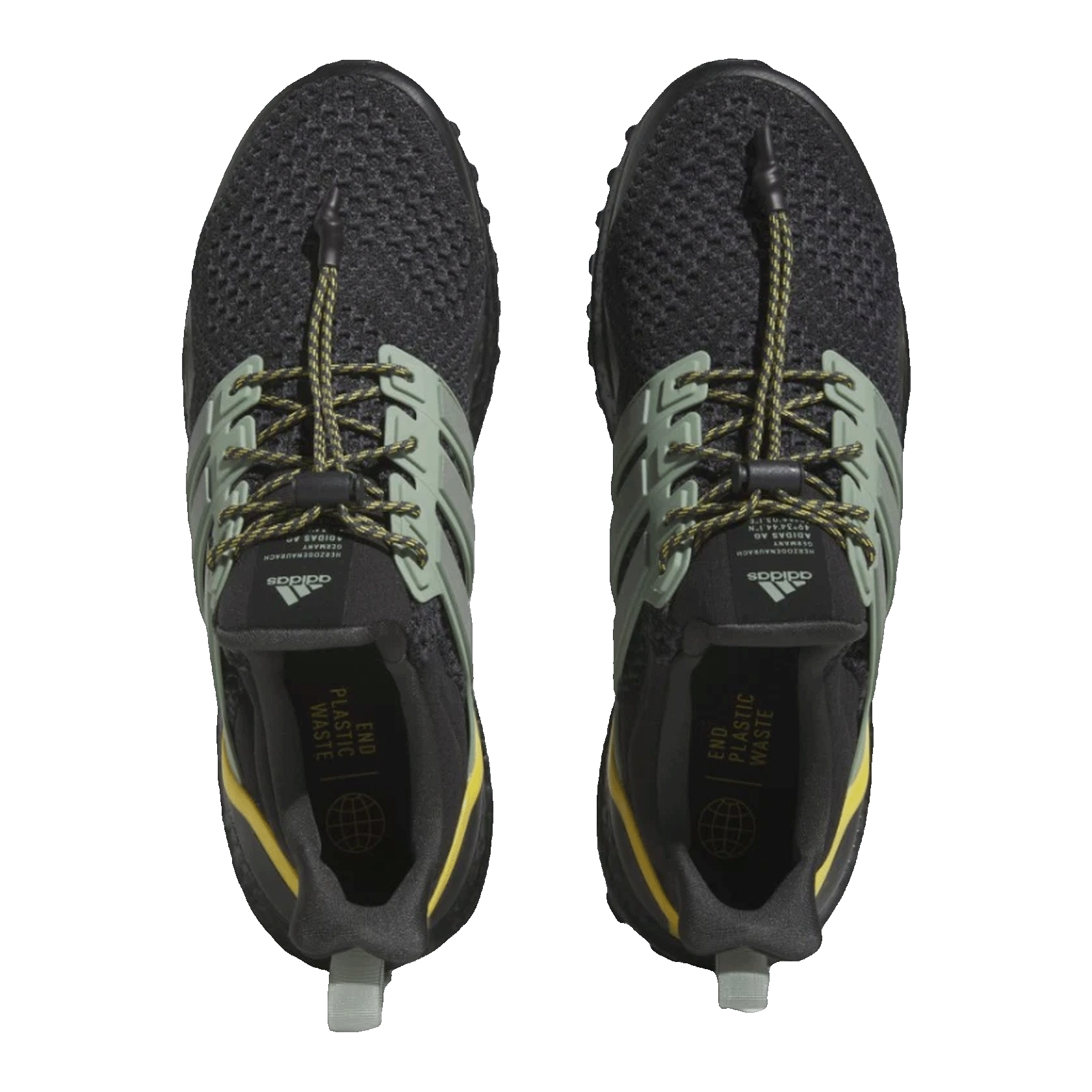 adidas Ultra Boost 1.0 Black Silver Green Carbon Oben