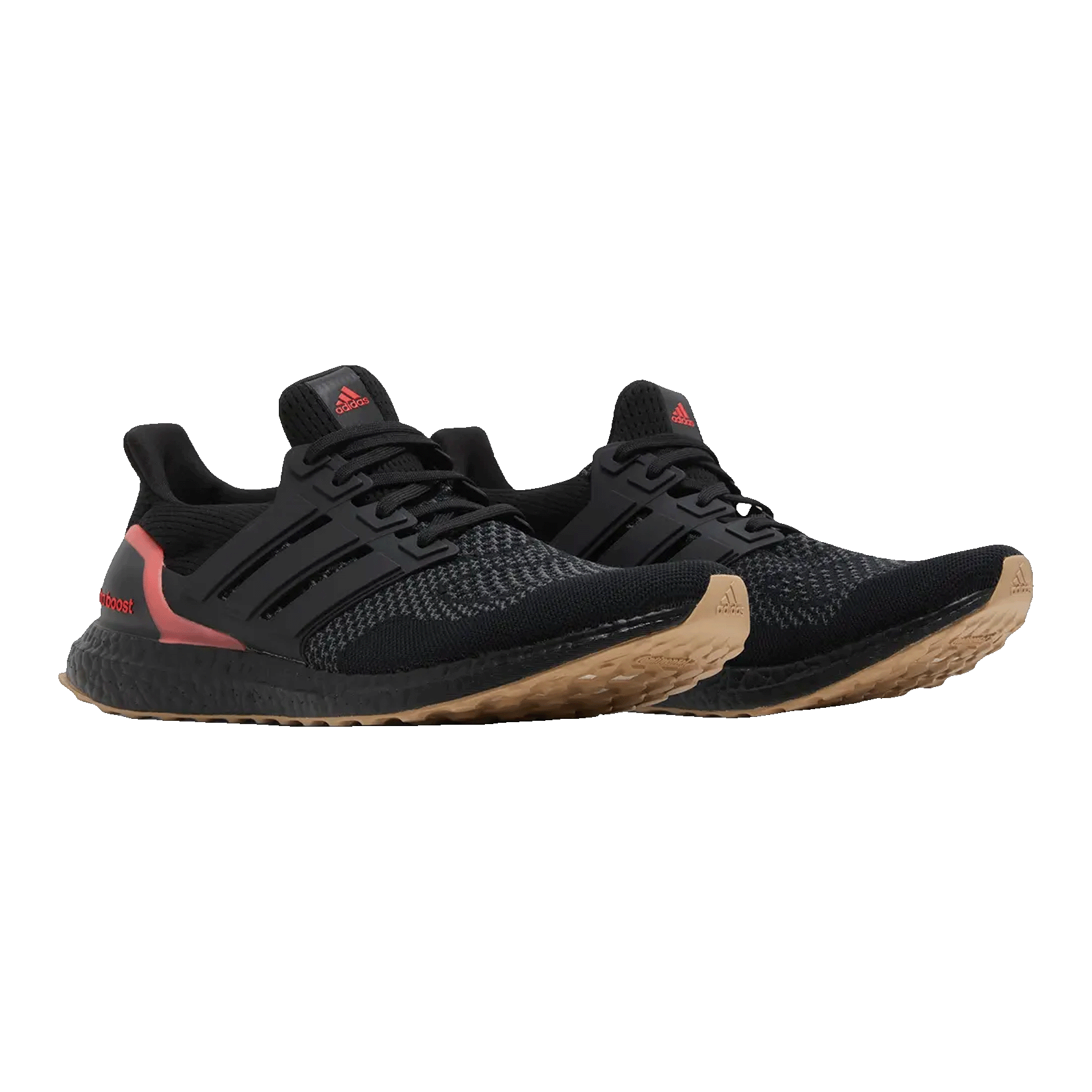 adidas Ultra Boost 1.0 Black Solar Red Gum Side IF1911