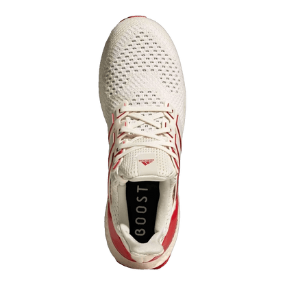 adidas Ultra Boost 1.0 Chalk White Scarlet Oben JR3149