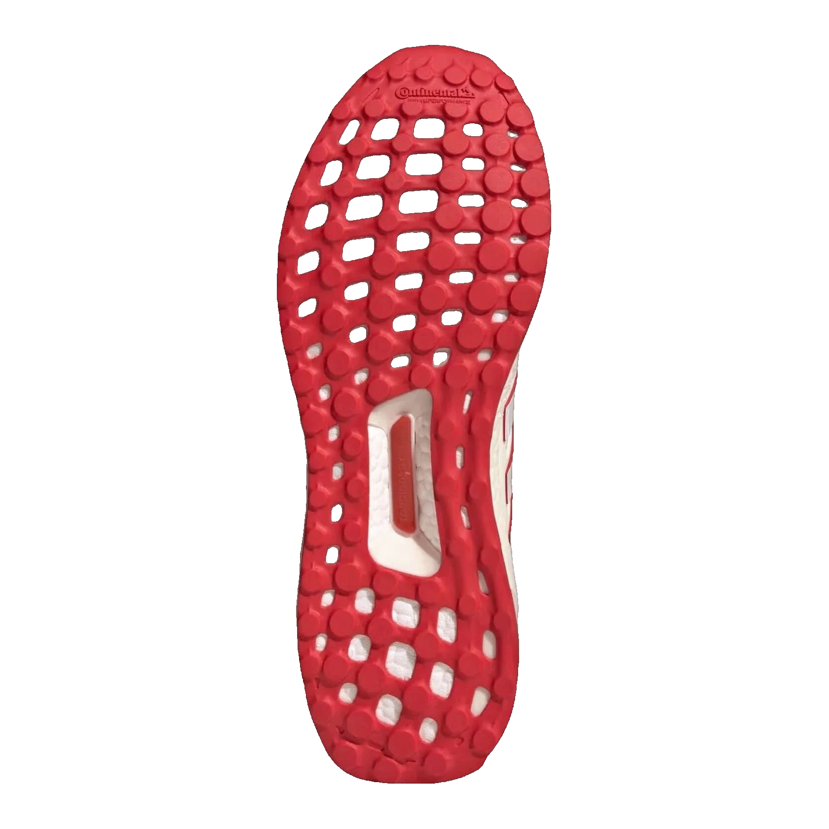 adidas Ultra Boost 1.0 Chalk White Scarlet Sohle JR3149