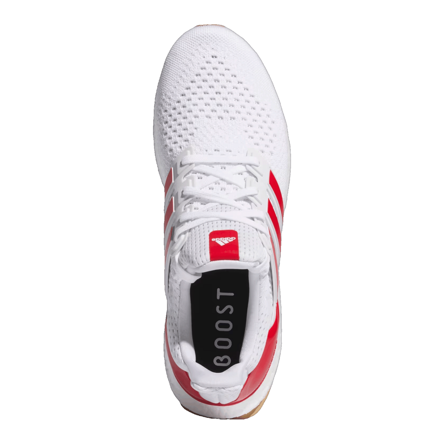 adidas Ultra Boost 1.0 Cloud White Better Scarlet Gum Oben JH9184