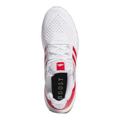 adidas Ultra Boost 1.0 Cloud White Better Scarlet Gum Oben JH9184