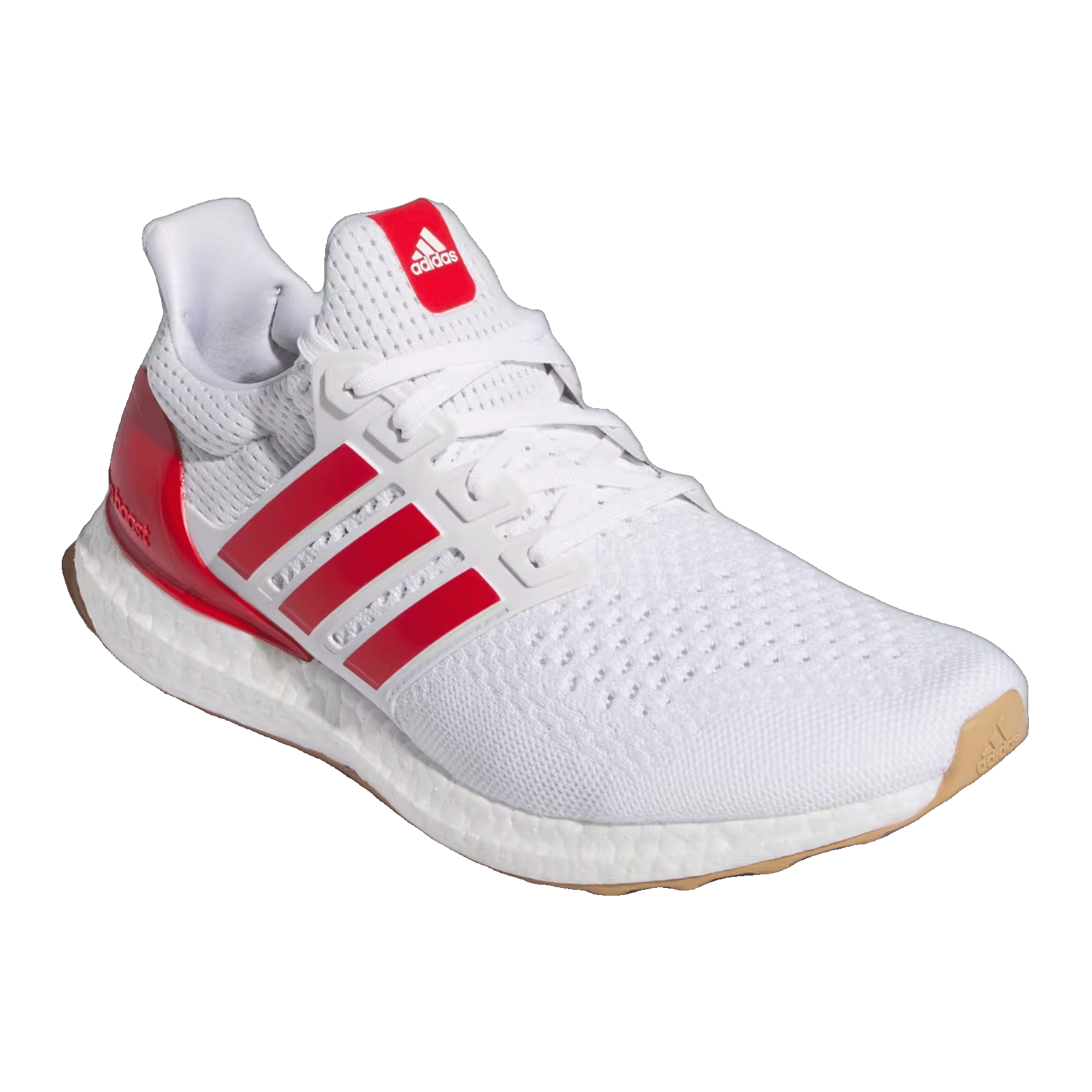 adidas Ultra Boost 1.0 Cloud White Better Scarlet Gum Side JH9184