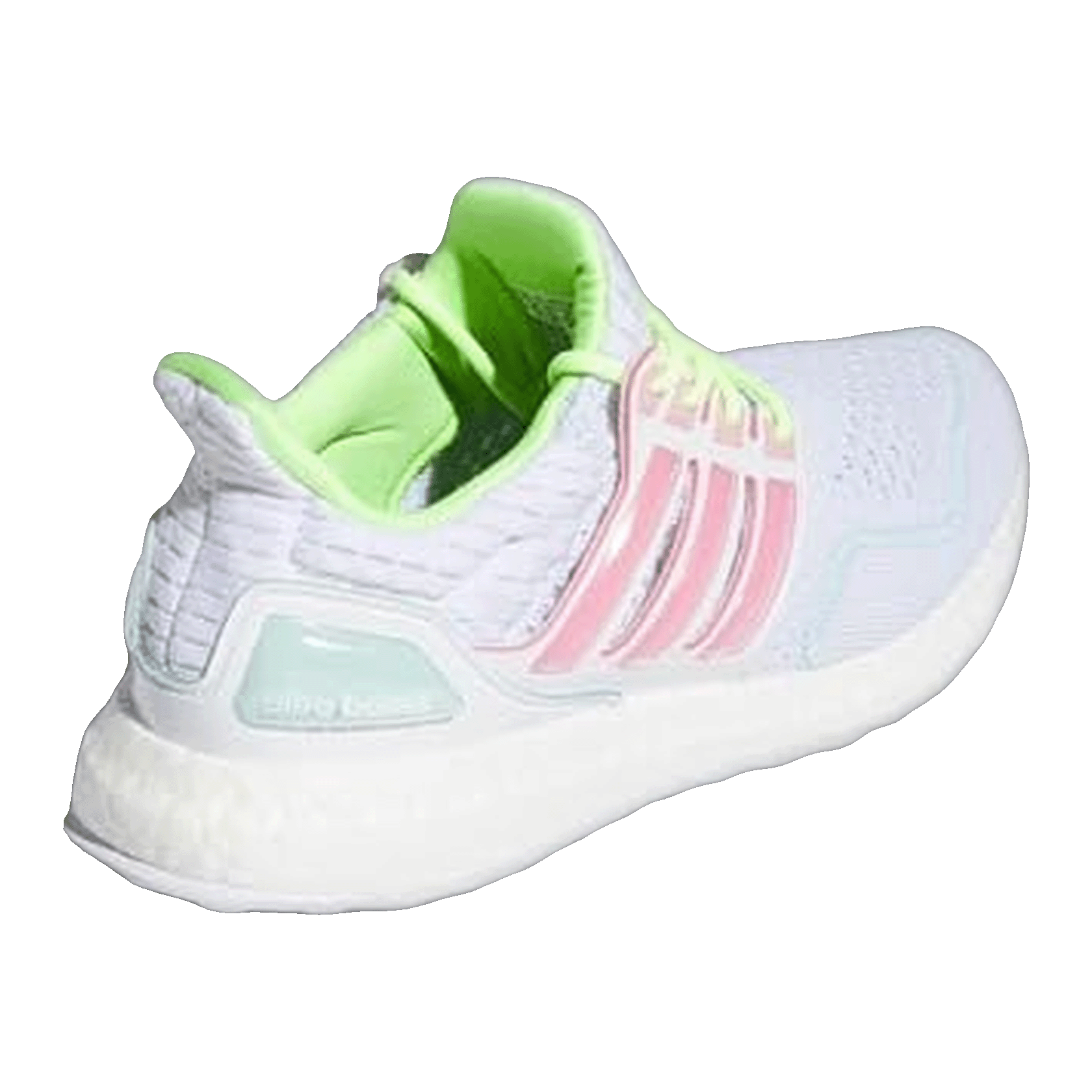 adidas Ultra Boost 1.0 Cloud White Bliss Pink Lucid Lemon (W) Back ID5949