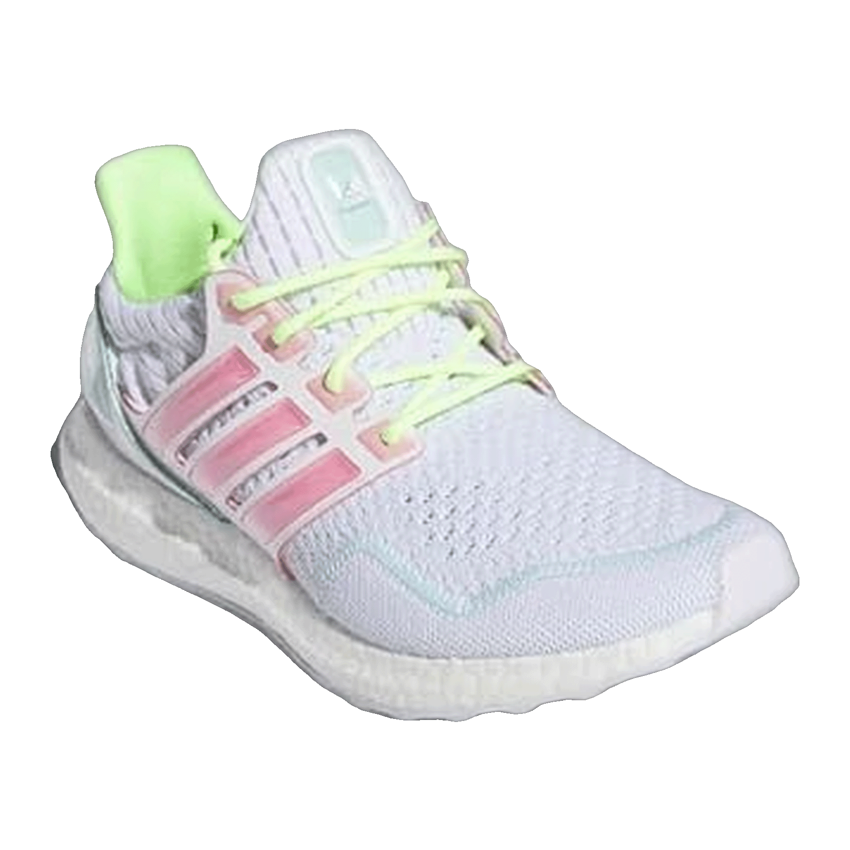 adidas Ultra Boost 1.0 Cloud White Bliss Pink Lucid Lemon (W) Side ID5949