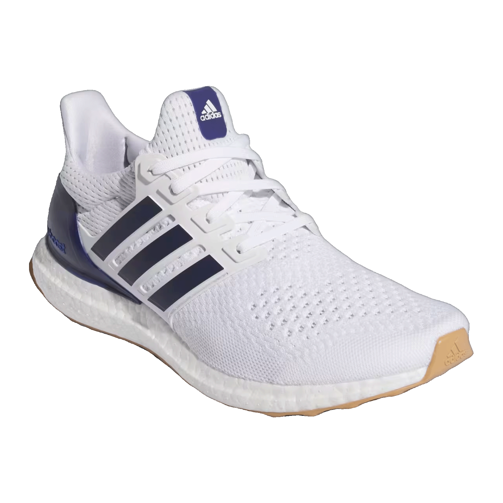 adidas Ultra Boost 1.0 Cloud White Dark Blue Gum Side JH9183
