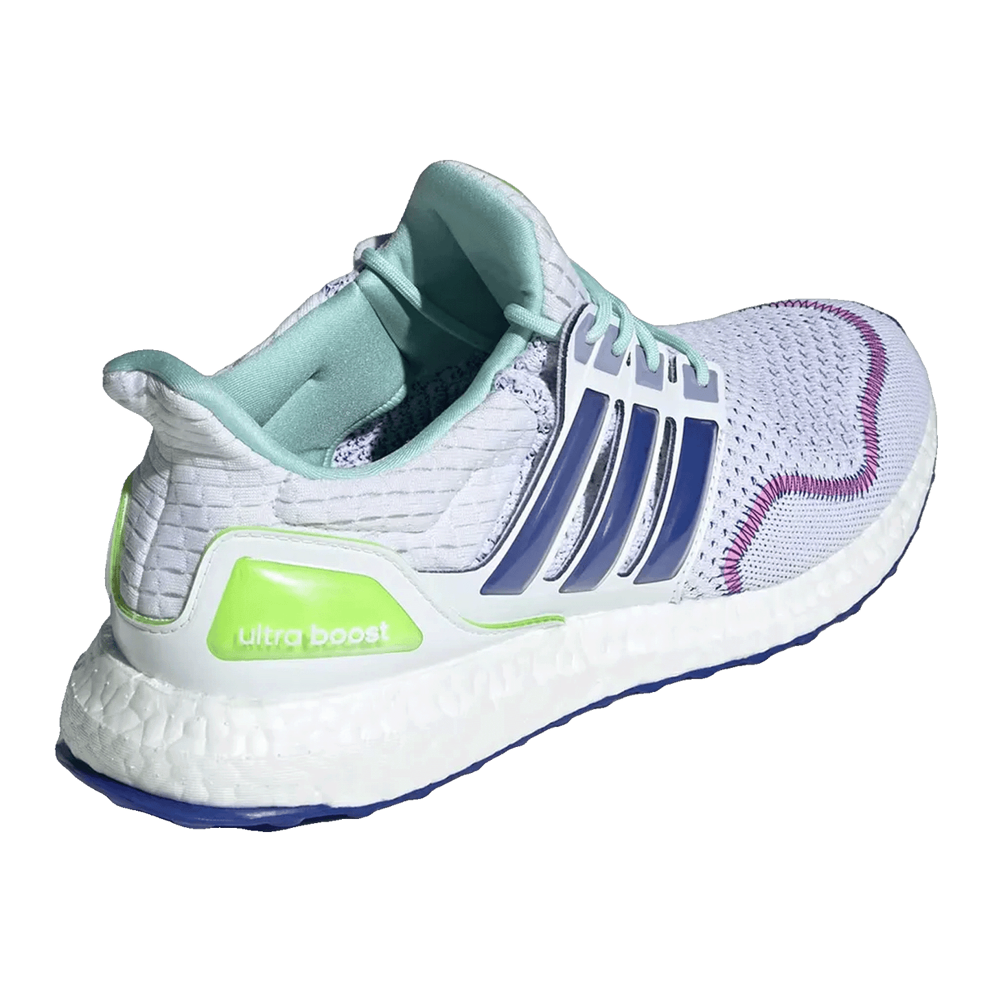 adidas Ultra Boost 1.0 Cloud White Lucid Blue Lucid Lemon Back ID0145