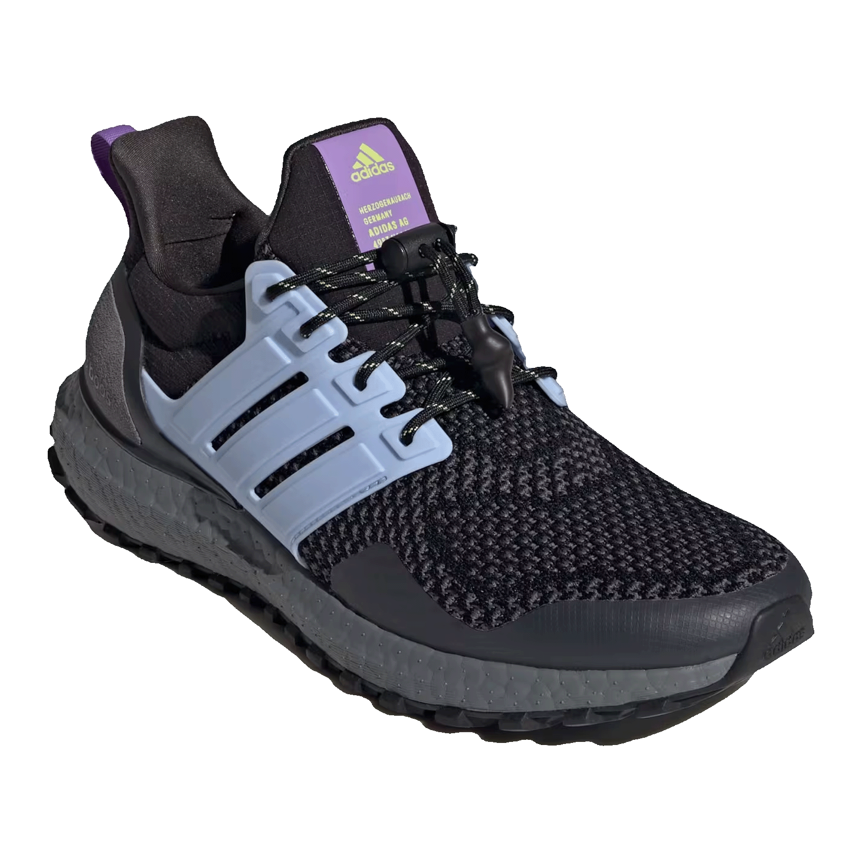 adidas Ultra Boost 1.0 Core Black Blue Dawn Carbon (W) Side ID9640