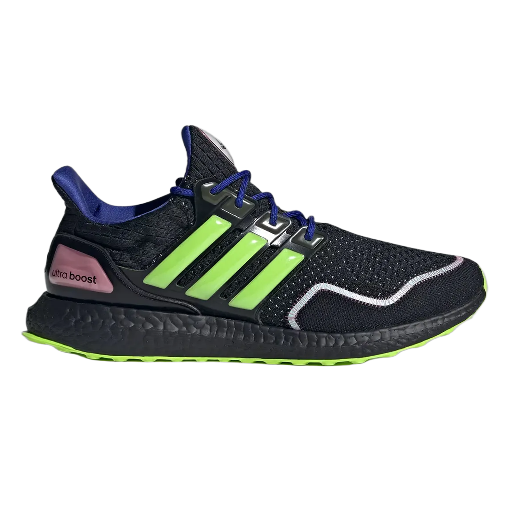 adidas Ultra Boost 1.0 Core Black Lucid Lemon Bliss Pink ID0144