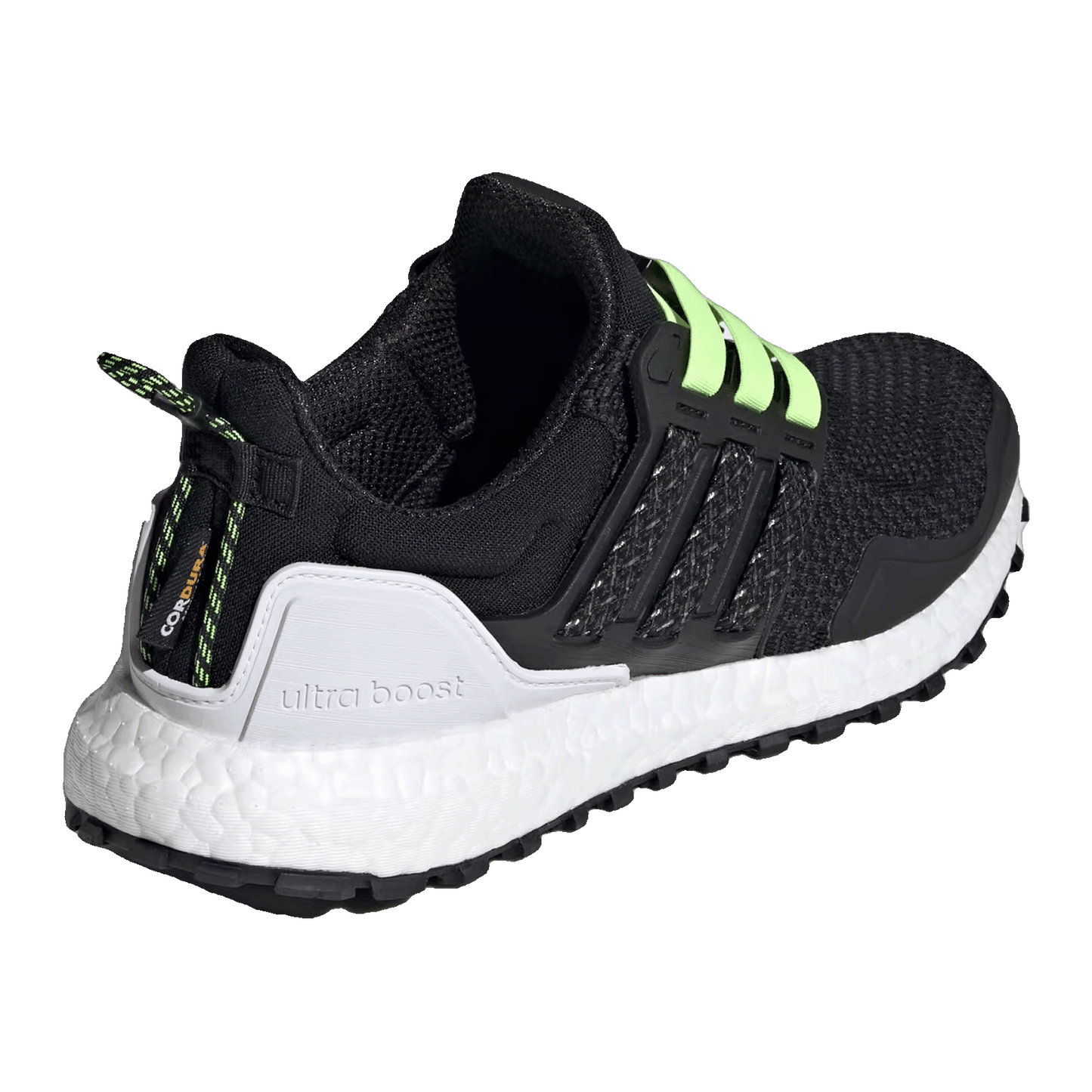 adidas Ultra Boost 1.0 Core Black Lucid Lemon (W) Back ID9637