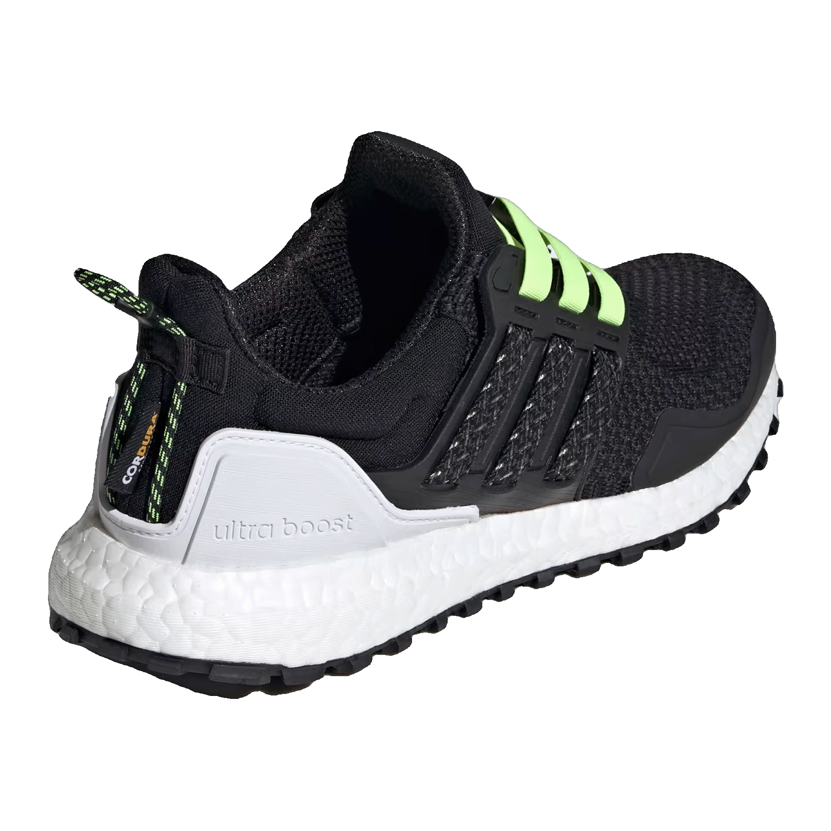 adidas Ultra Boost 1.0 Core Black Lucid Lemon (W) Back ID9637