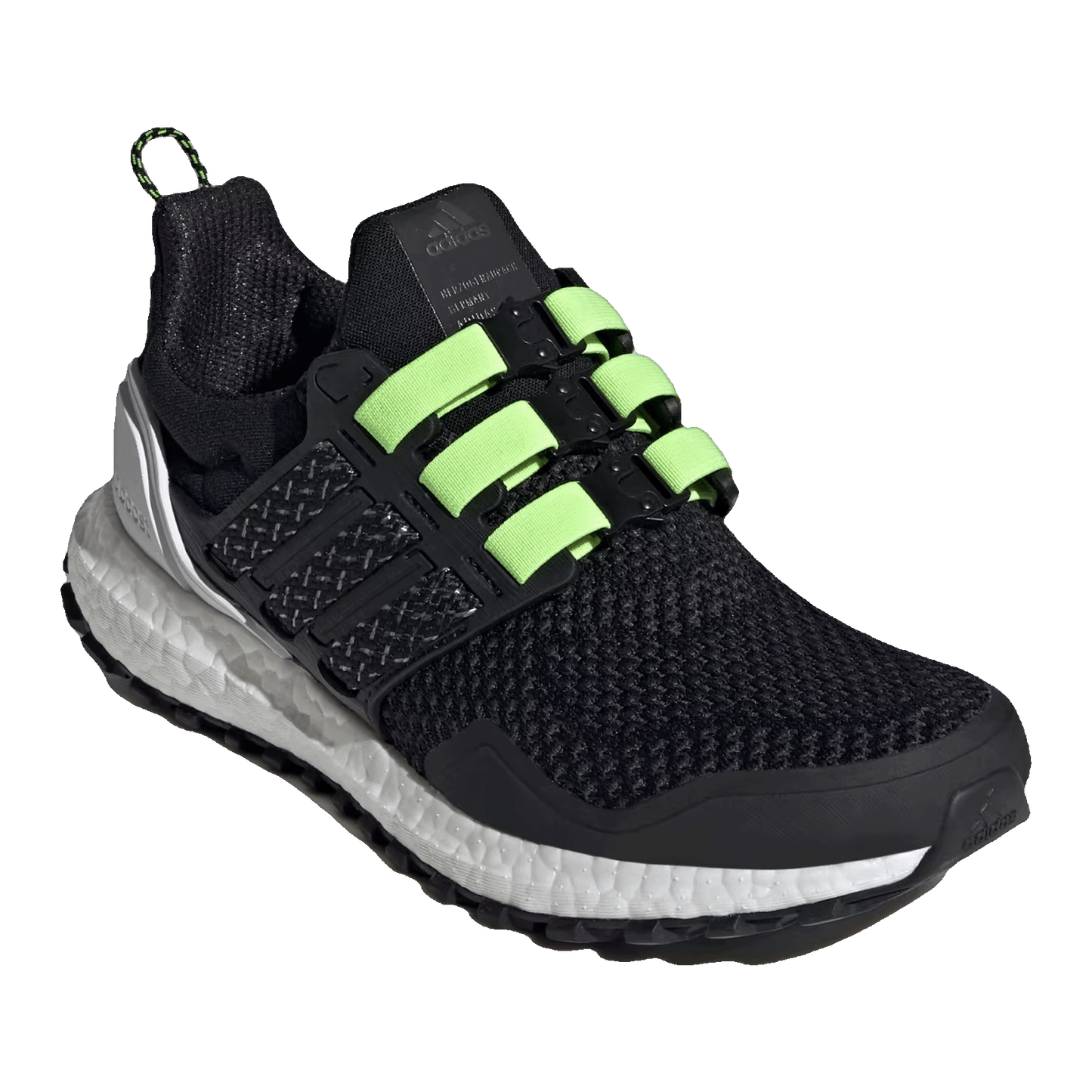 adidas Ultra Boost 1.0 Core Black Lucid Lemon (W) Side ID9637