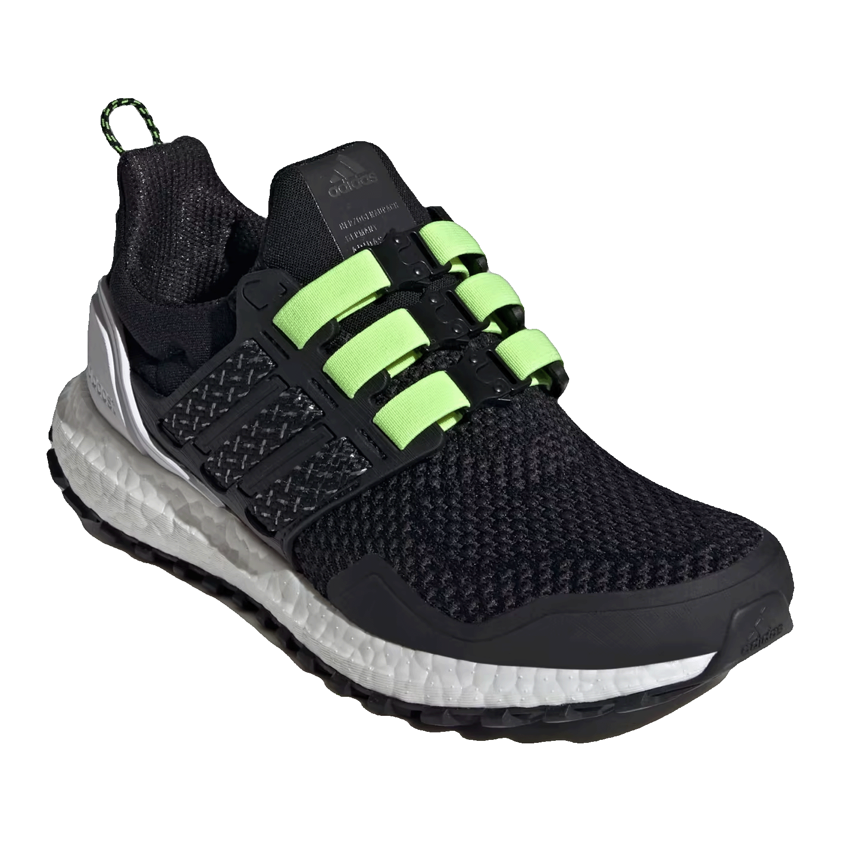 adidas Ultra Boost 1.0 Core Black Lucid Lemon (W) Side ID9637