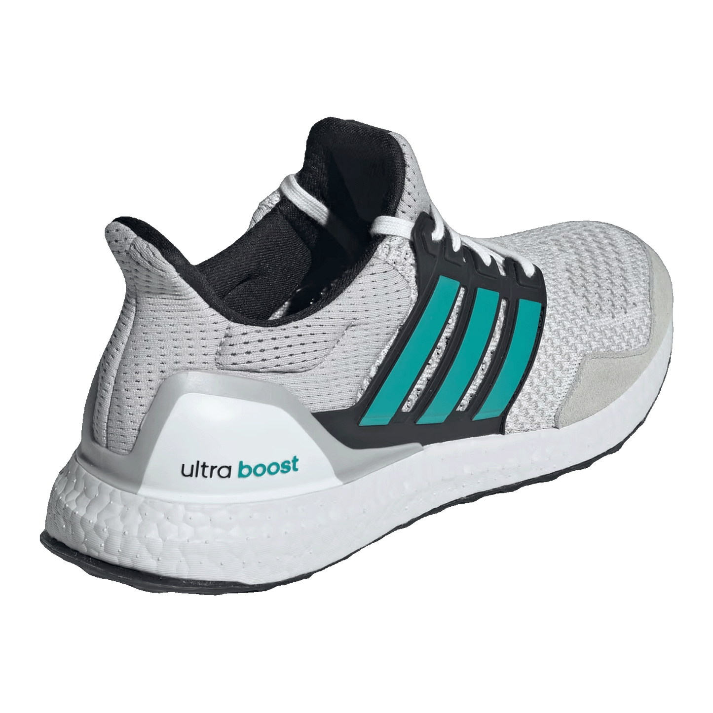 adidas Ultra Boost 1.0 Crystal White Pure Teal Grey Two Back JQ0823