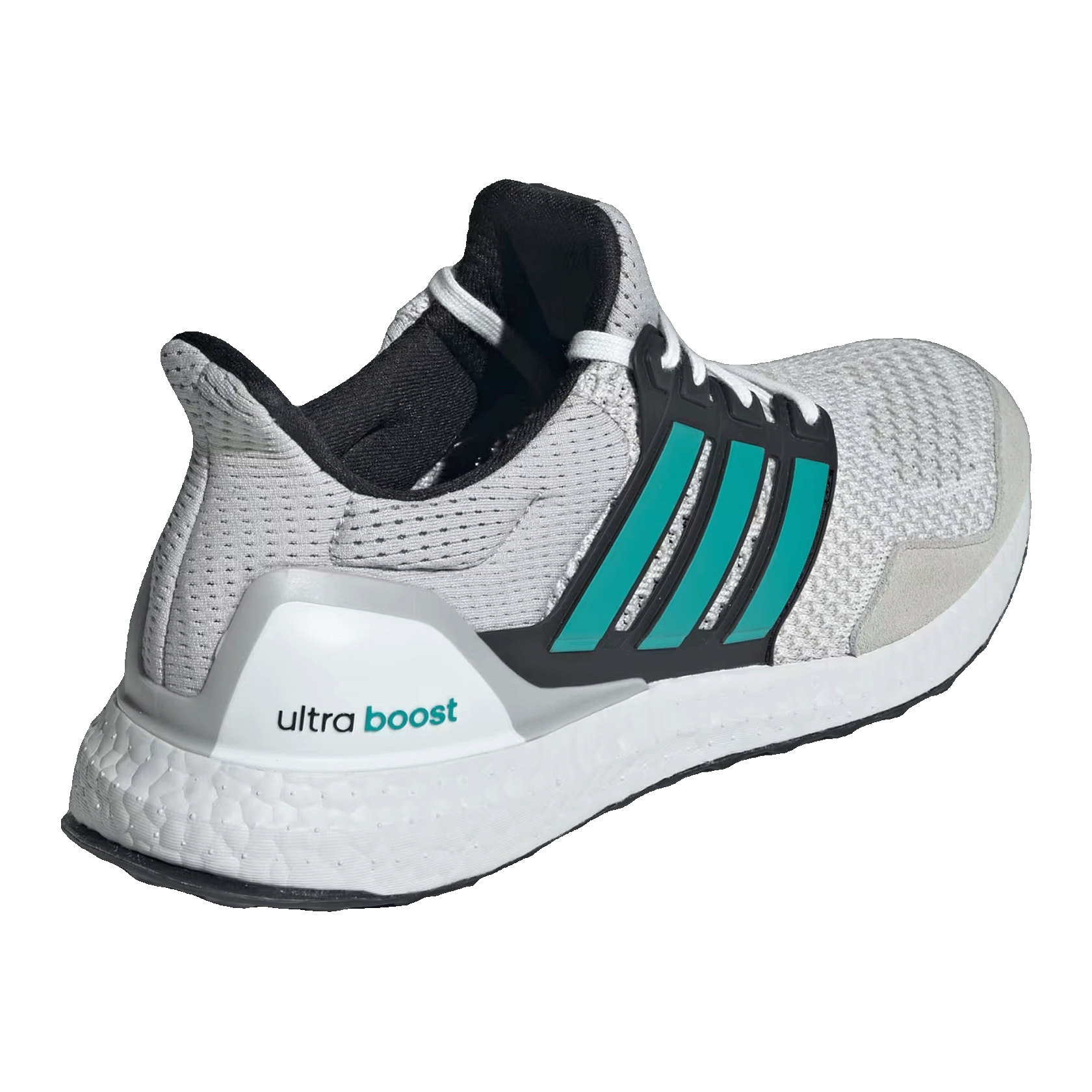 adidas Ultra Boost 1.0 Crystal White Pure Teal Grey Two Back JQ0823