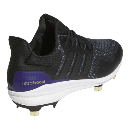adidas Ultra Boost 1.0 DNA Dugout Cleats OG Black Gold Purple Back IH5206
