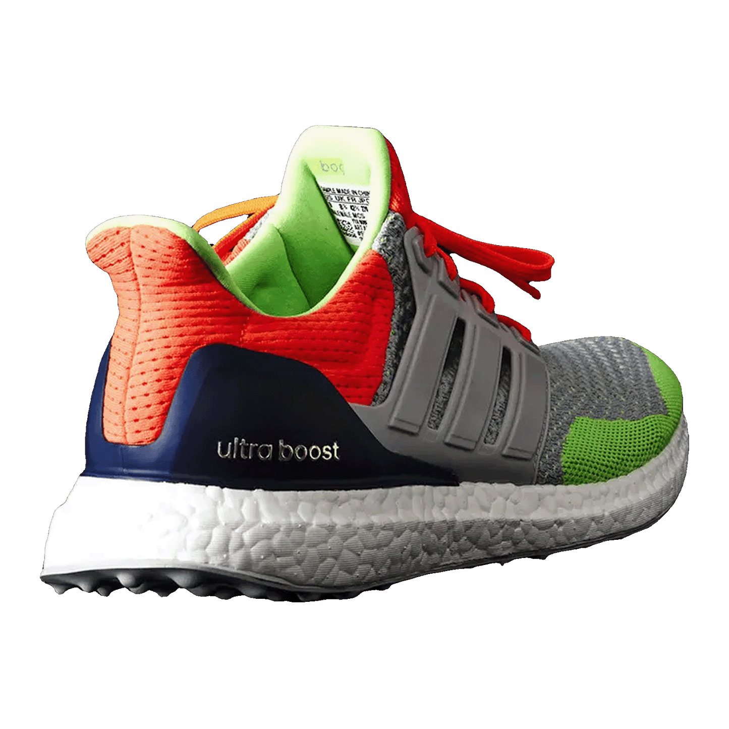 adidas Ultra Boost 1.0 Kolor Grey Solar Orange Back AF6219