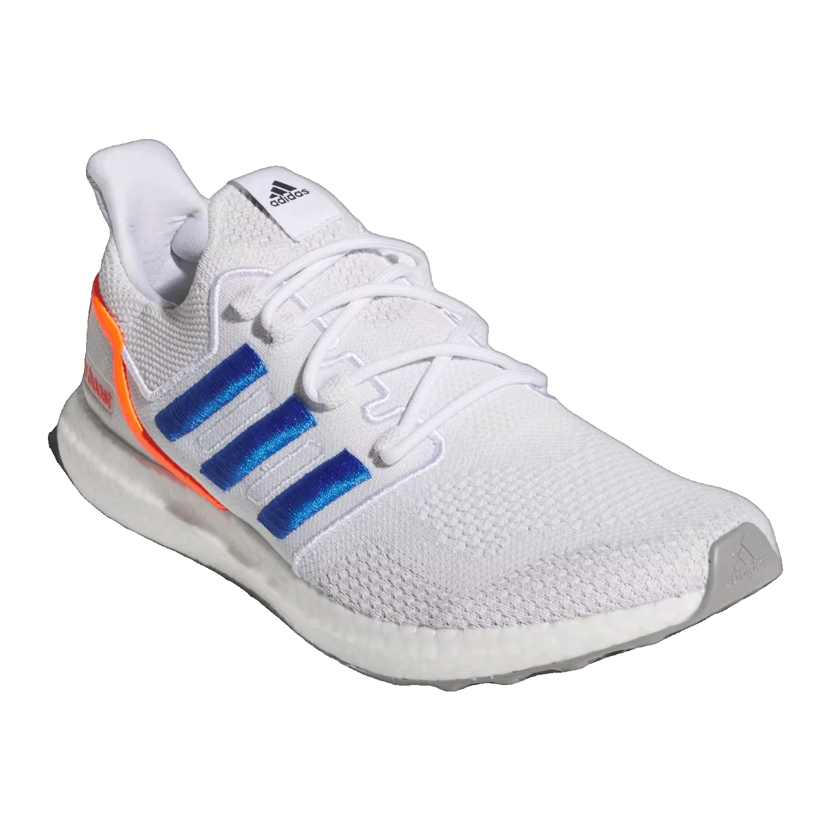 adidas Ultra Boost 1.0 Lower Carbon Footprint Cloud White Bright Royal Solar Red Side IE8304