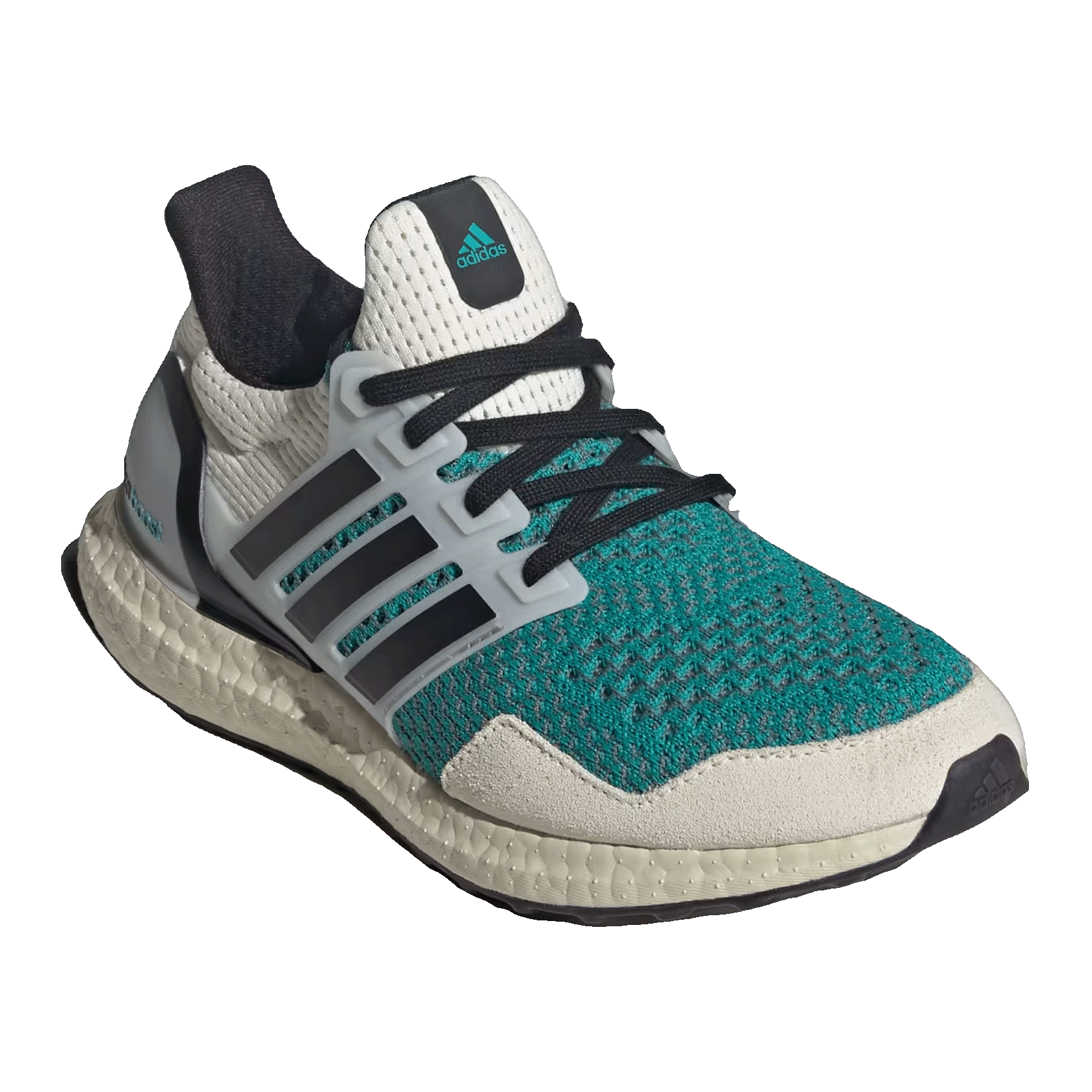 adidas Ultra Boost 1.0 Pure Teal Core Black Off White (W) Side JQ0830