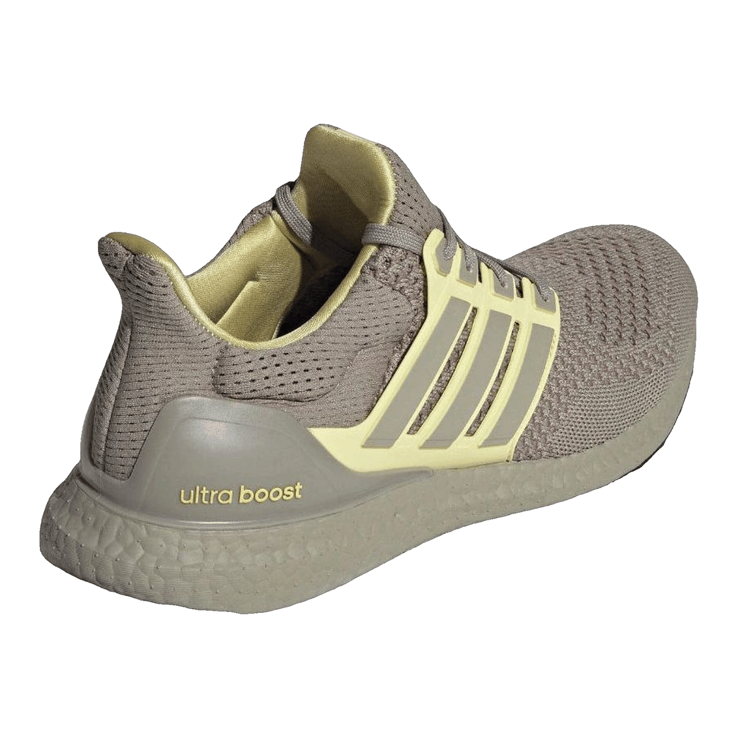 adidas Ultra Boost 1.0 Putty Beige Powder Yellow Core Black Back JR3370