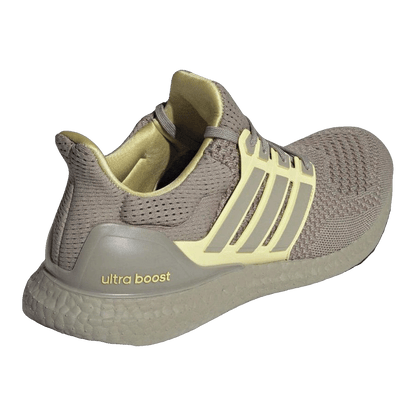 adidas Ultra Boost 1.0 Putty Beige Powder Yellow Core Black Back JR3370