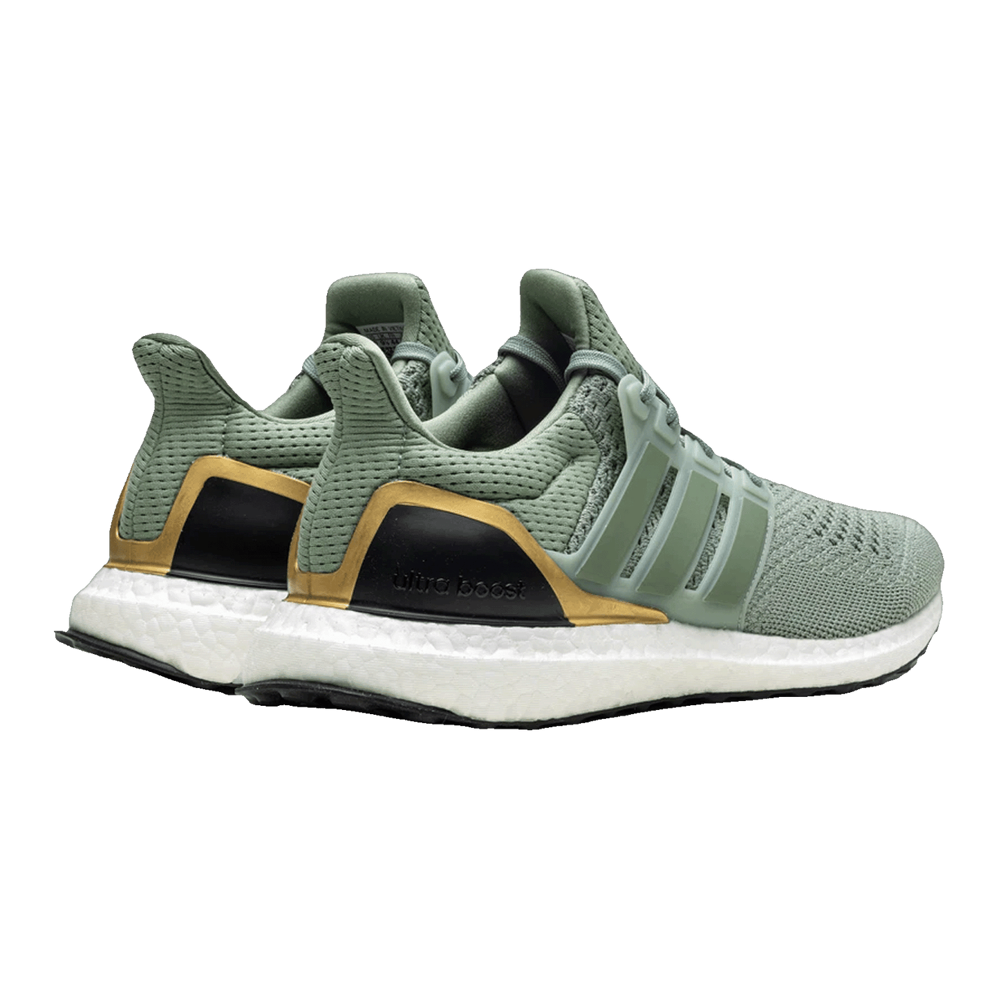 adidas Ultra Boost 1.0 Silver Green Gold Metallic Back IF5258