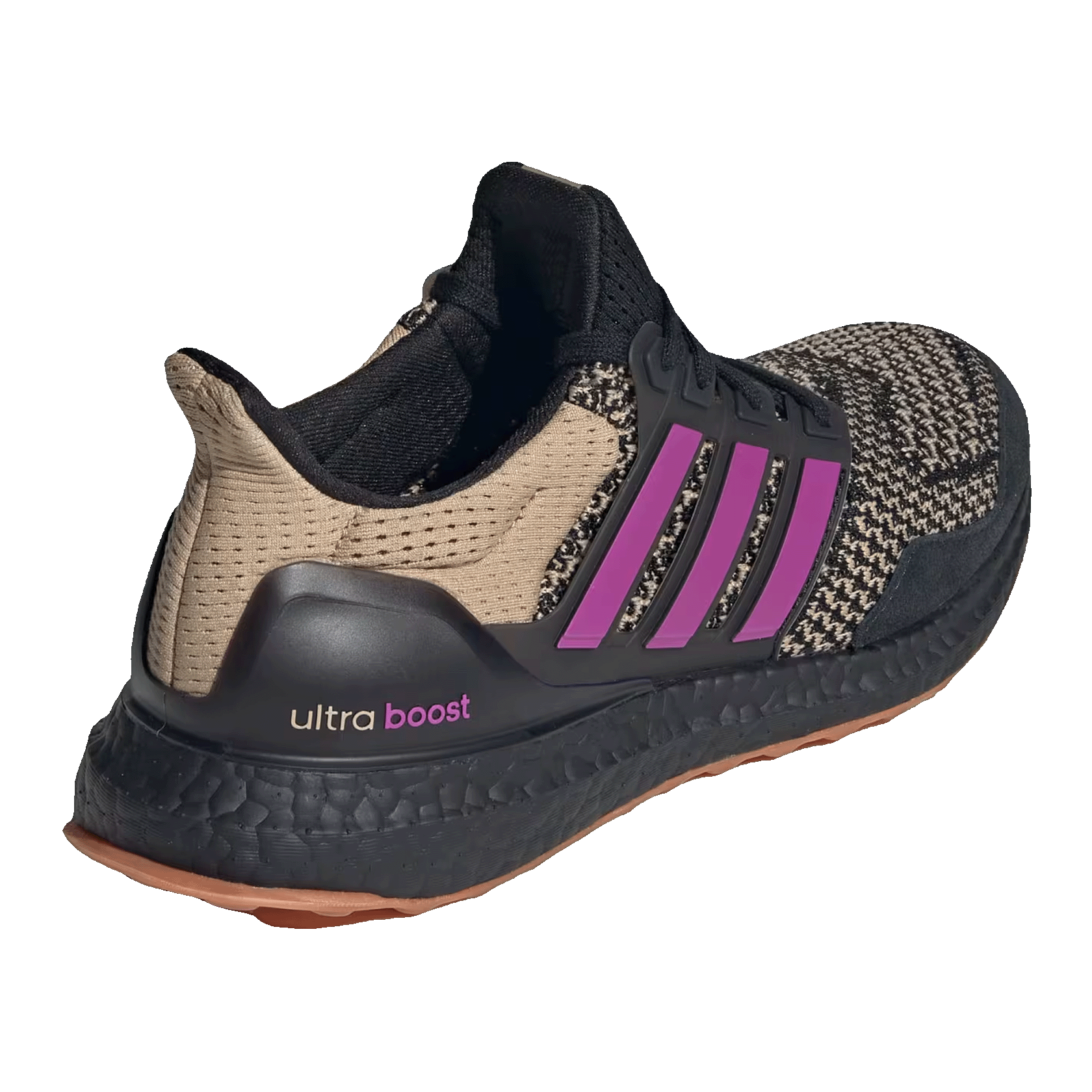 adidas Ultra Boost 1.0 Warm Sandstone Purple Burst Core Black (W) Back JQ0829