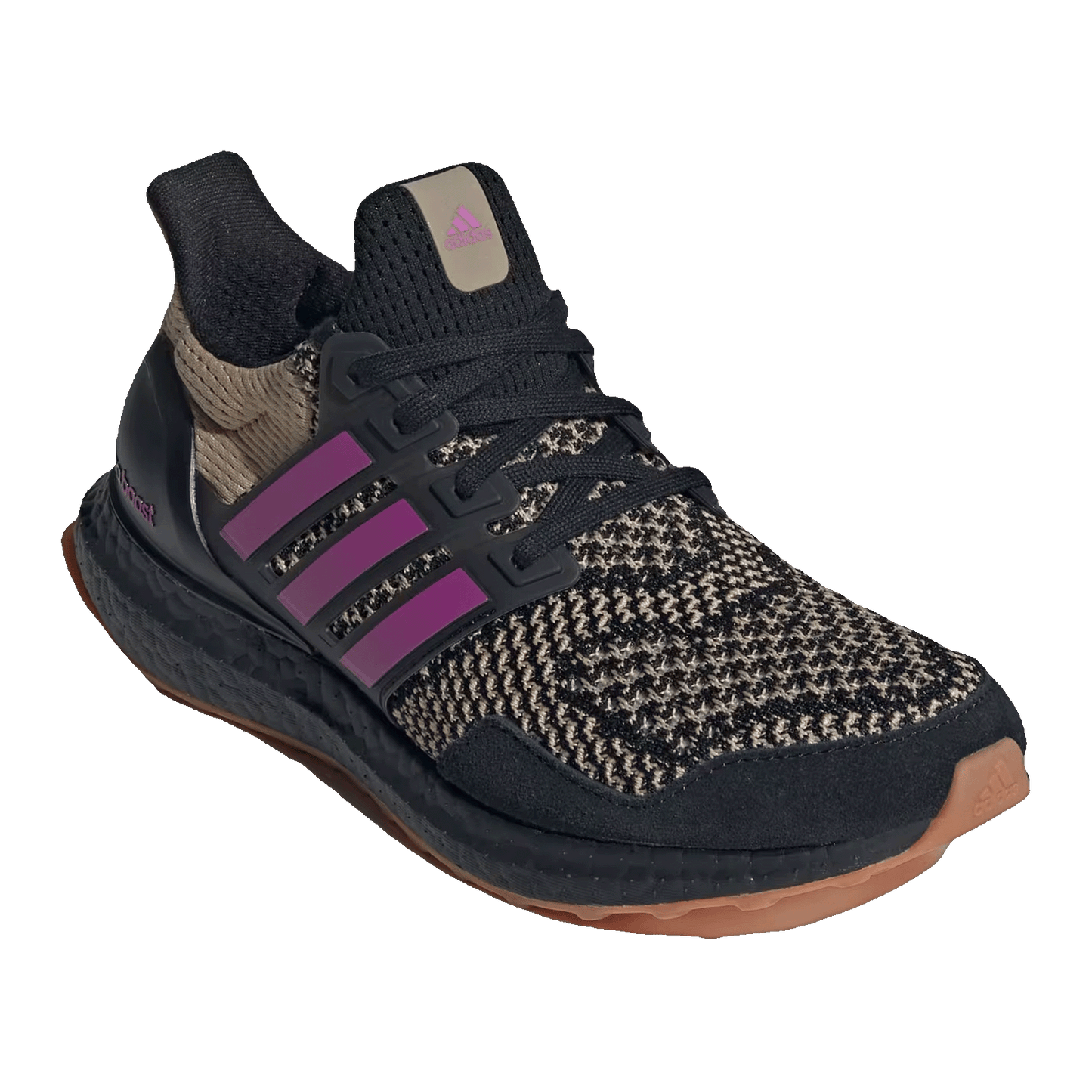 adidas Ultra Boost 1.0 Warm Sandstone Purple Burst Core Black (W) Side JQ0829