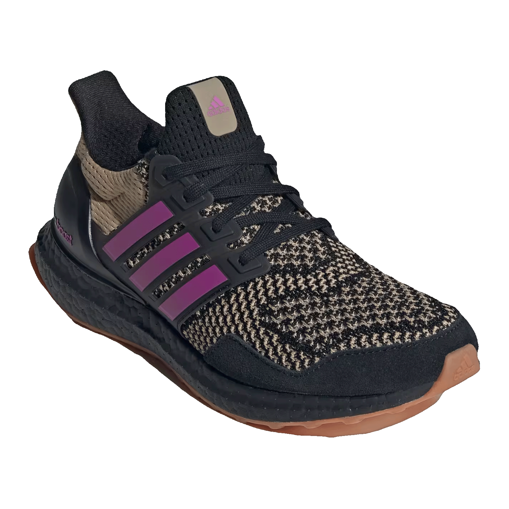 adidas Ultra Boost 1.0 Warm Sandstone Purple Burst Core Black (W) Side JQ0829